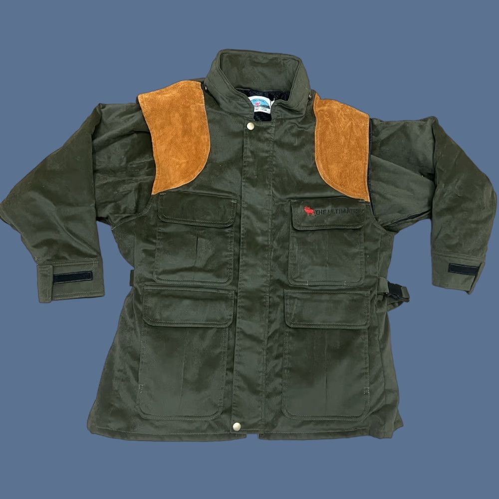 Vintage VINTAGE Gary Neese Outdoor The Ultimate Suede Patches Hunting Jacket & Vest S Mens Jacket Size US S / EU 44-46 / 1 - 1 Thumbnail