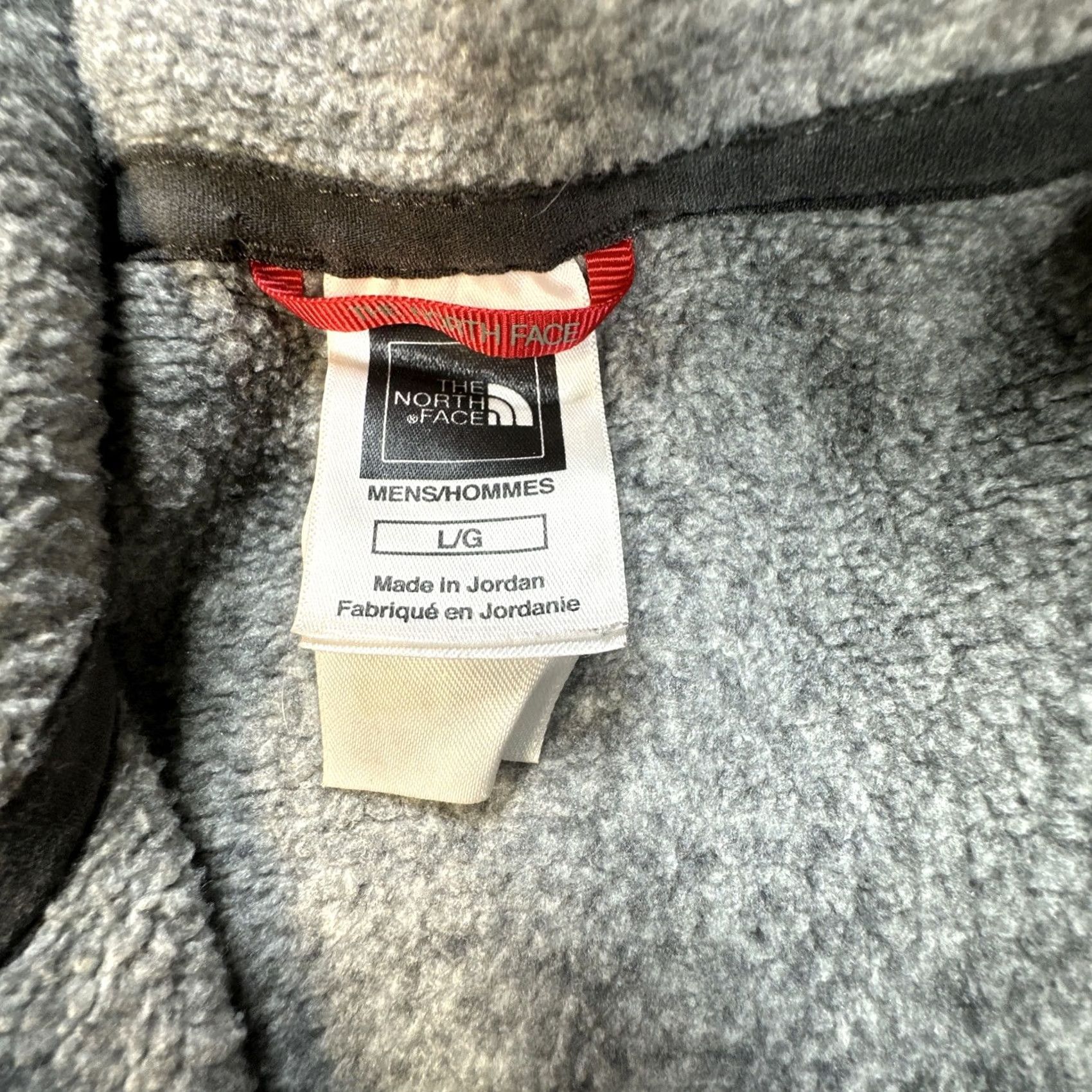 The North Face VINTAGE: No The North Face Gray 1/4 Zip Fleece Sweatshirt Jacket Men L Shirt Size US L / EU 52-54 / 3 - 4 Thumbnail