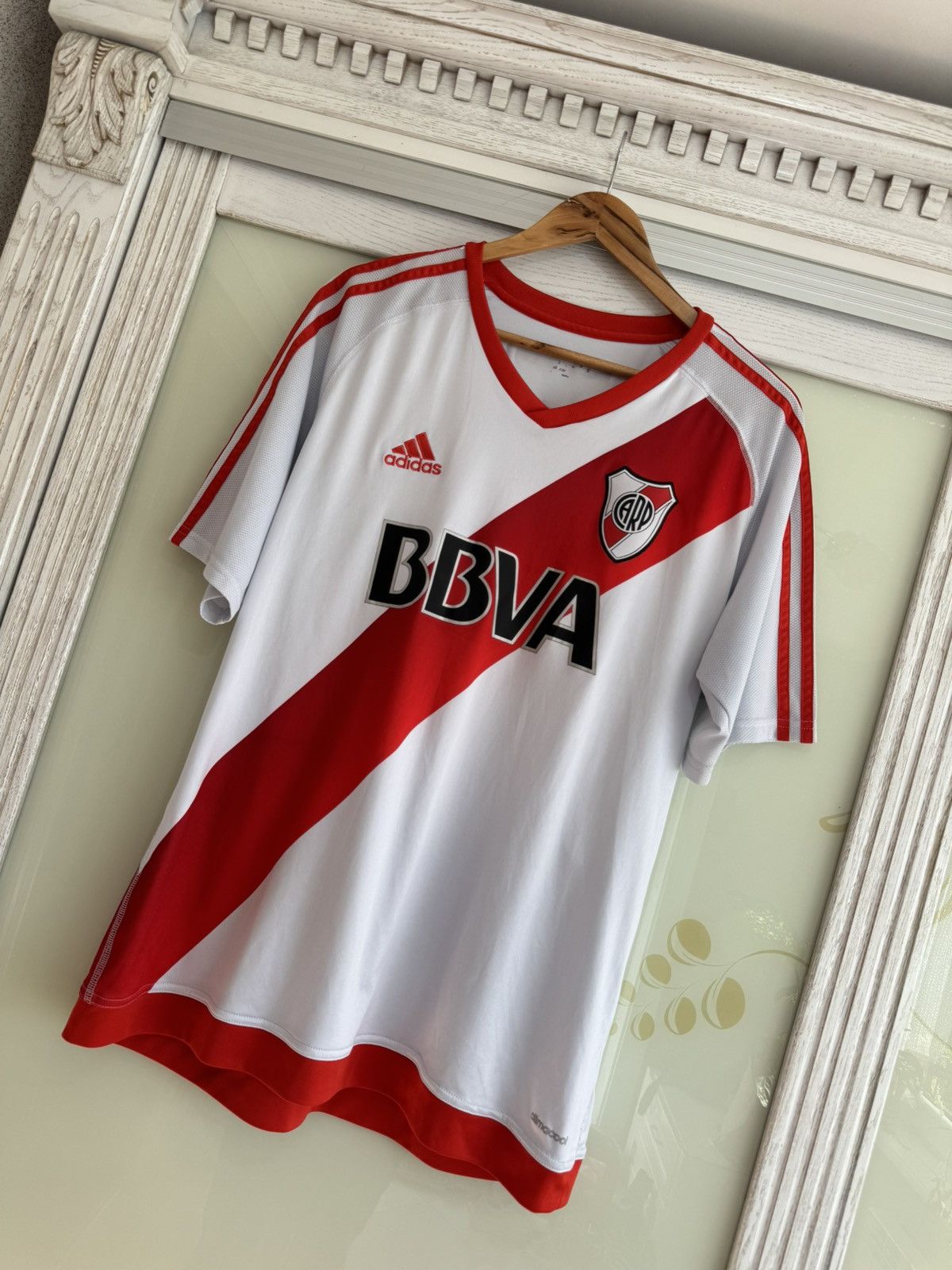 Adidas River Plate 2016-2017 Home Soccer Jersey Football Kit Shirt Size US XL / EU 56 / 4 - 3 Thumbnail
