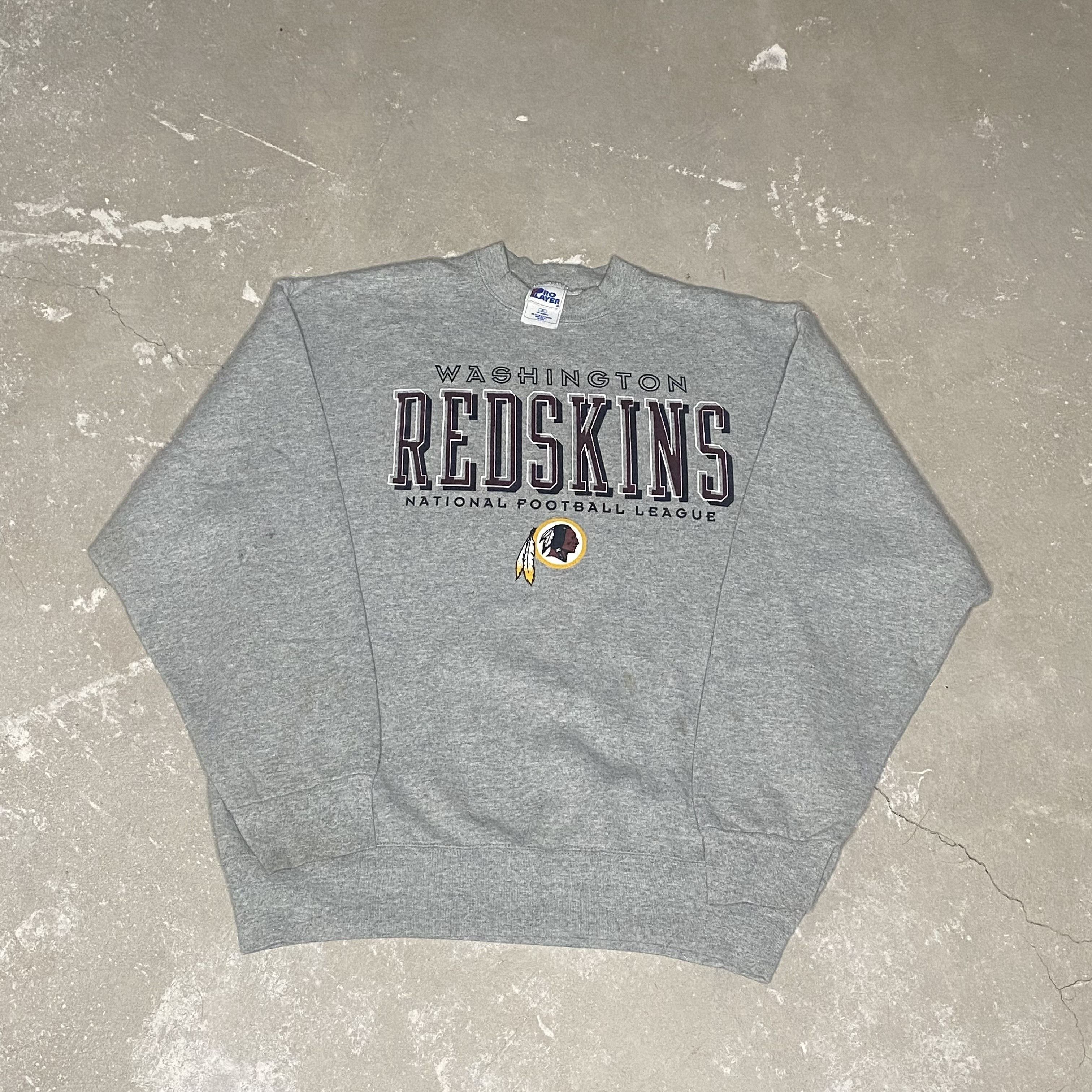 NFL Pro Layer Washington Redskins Grey Crewneck Size US XL / EU 56 / 4 - 2 Thumbnail