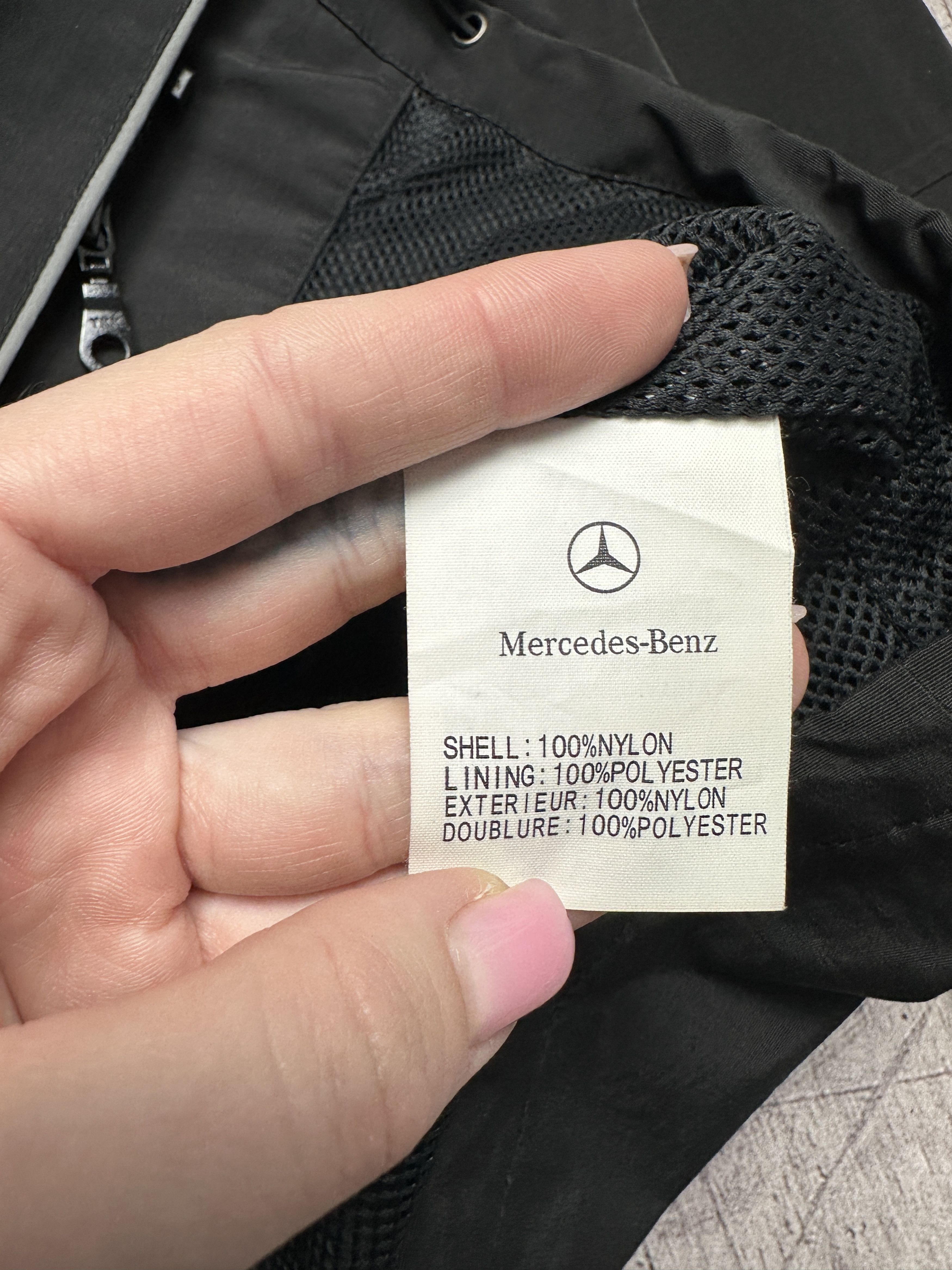 Mercedes-Benz Mercedes Benz 90s Vintage Rare Racing Nylon Jacket Size US L / EU 52-54 / 3 - 7 Thumbnail