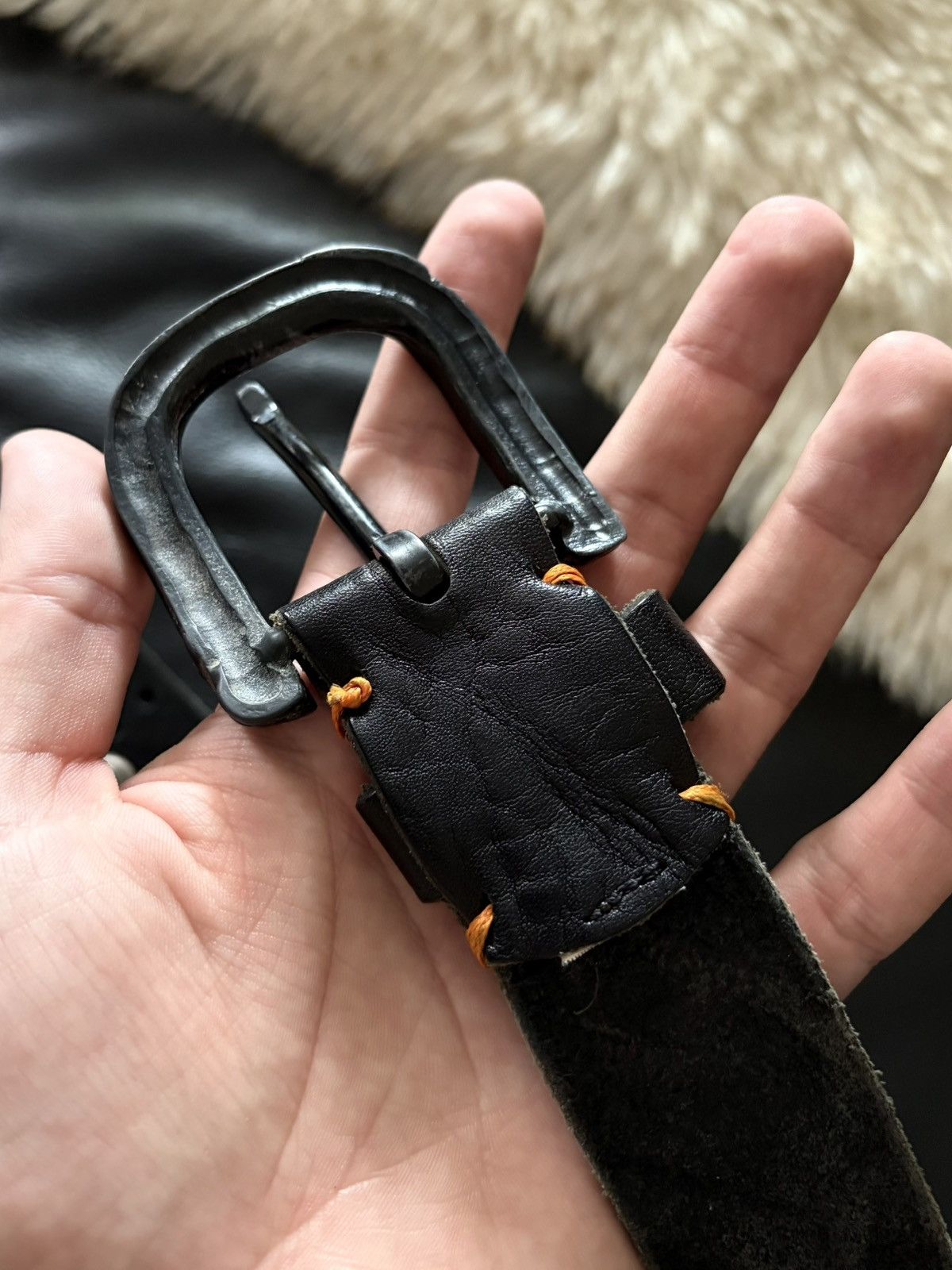 Hugo Boss VINTAGE HUGO BOSS Y2K JAPANESE BELT ALT GOTHPUNK RAVE Size ONE SIZE - 4 Thumbnail
