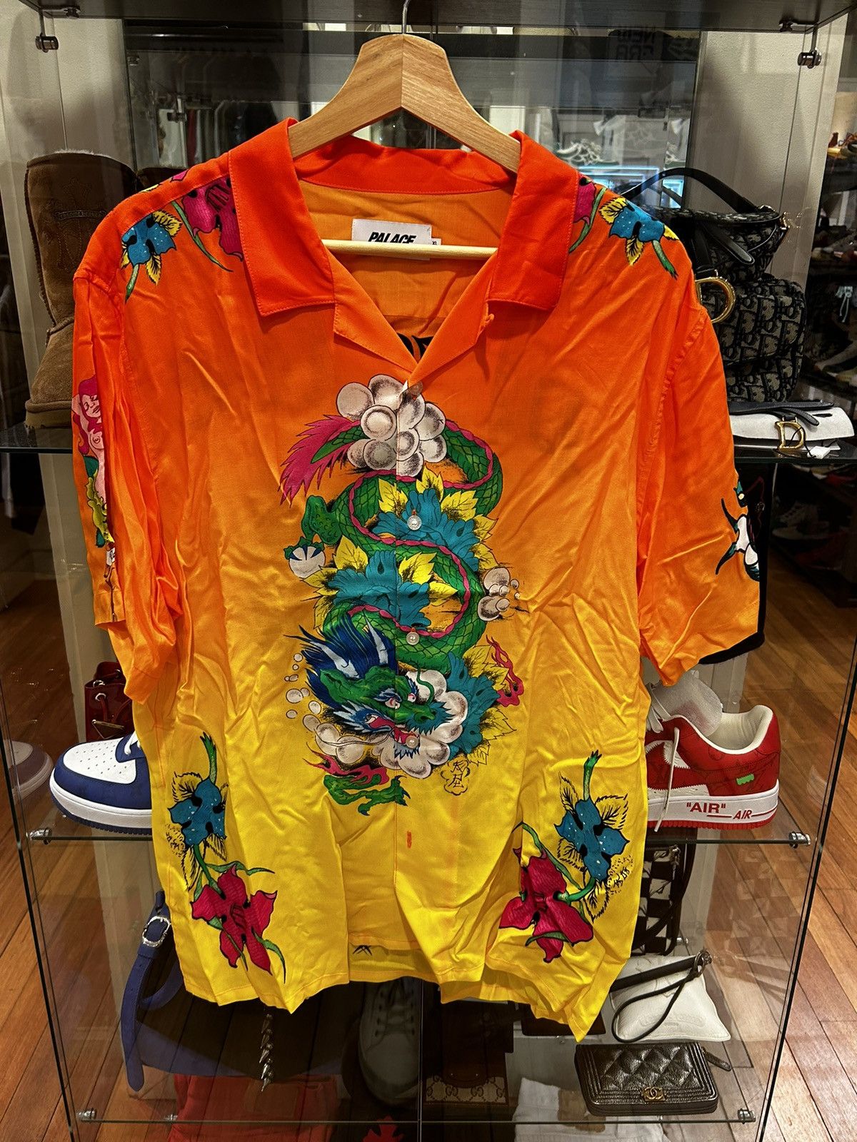 Palace Palace Inky Button Up Shirt Size US XL / EU 56 / 4 - 1 Thumbnail