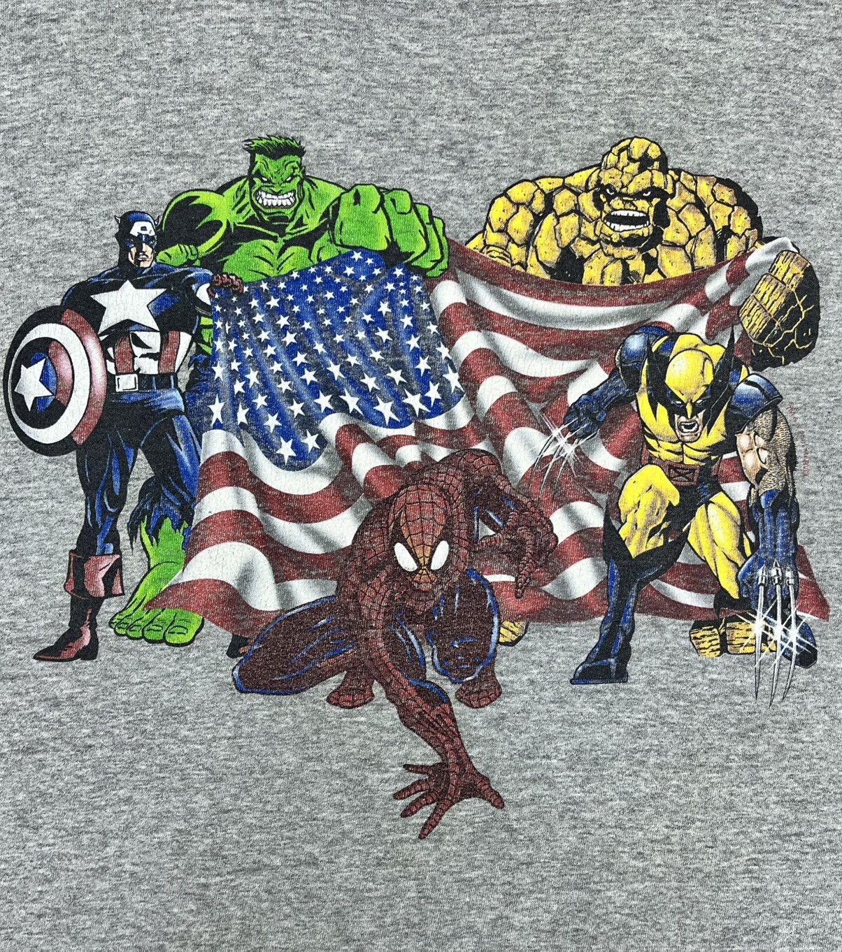 Marvel Comics × Vintage Vintage Marvel Comics Rare Size US XL / EU 56 / 4 - 3 Thumbnail