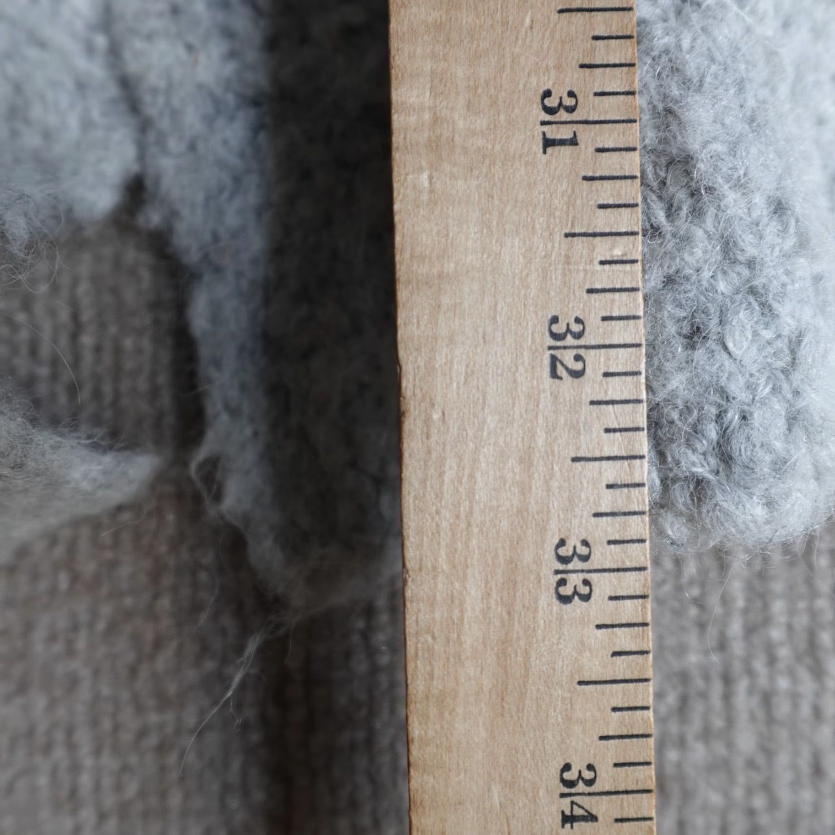 James Perse James Perse Womens Sweater XS Gray Open Front Boucle Cardigan Size XS / US 0-2 / IT 36-38 - 2 Thumbnail