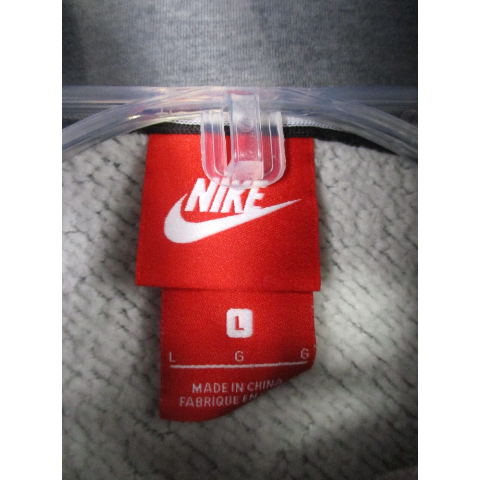 Nike Nike Hoodie Mens Large Gray London Full Zip Fleece Raglan 908234-091 Size US L / EU 52-54 / 3 - 3 Thumbnail