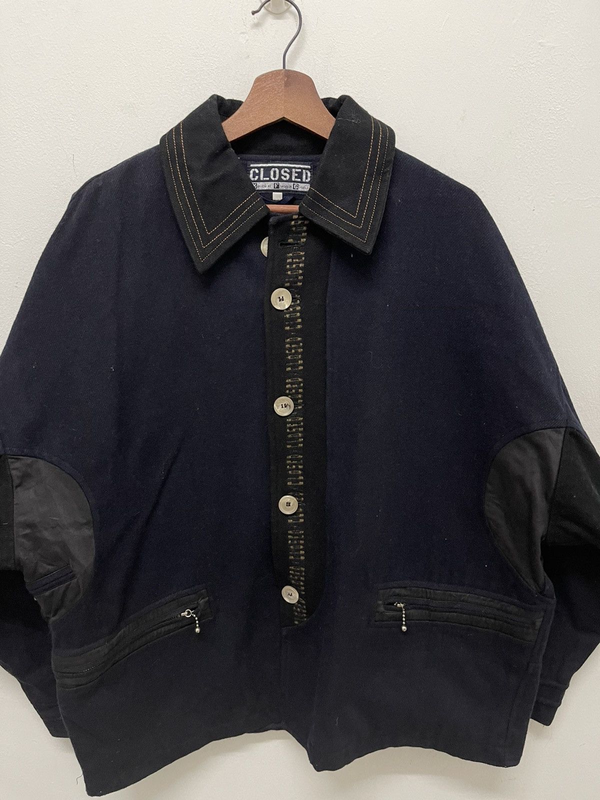 Marithe + Francois Girbaud 🔥ARCHIVE🔥Vtg 80’s CLOSED Marithe Francois Girbaud VARSITY Size US L / EU 52-54 / 3 - 2 Thumbnail