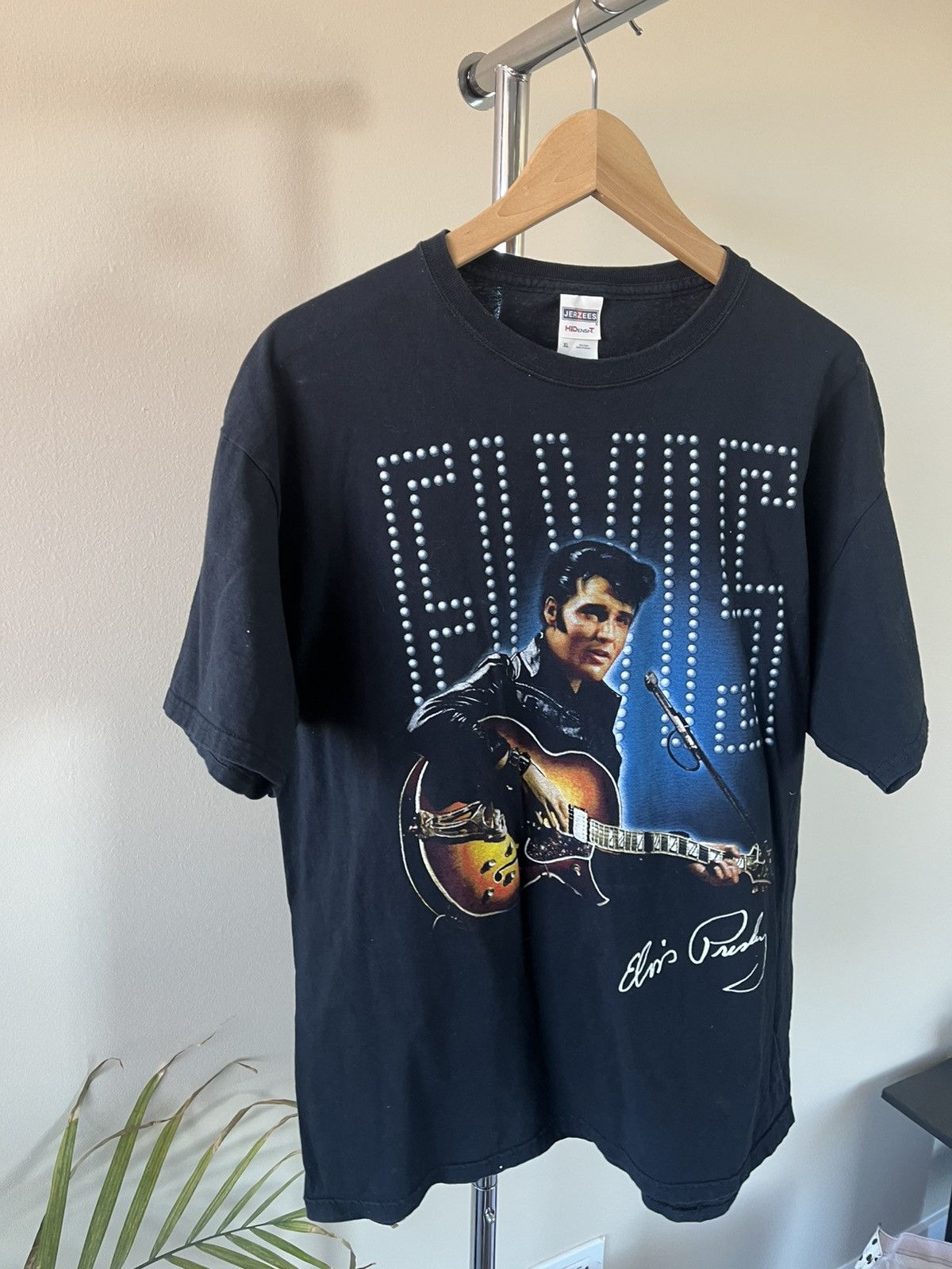 Band Tees × Vintage Vintage Elvis Presley Tee Size US XL / EU 56 / 4 - 1 Thumbnail