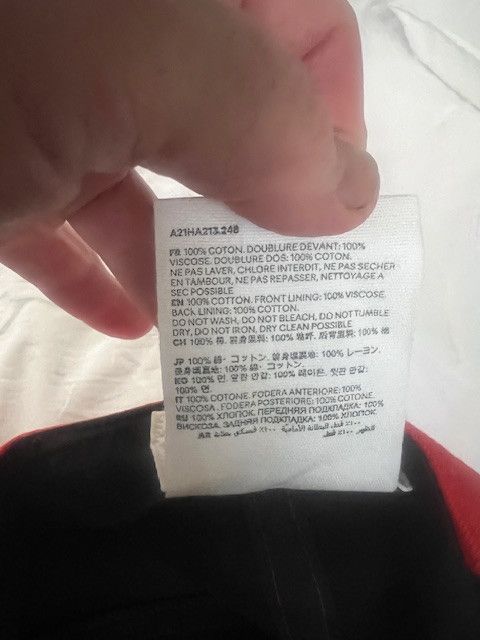 AMI AMI RED LOGO CAP Size ONE SIZE - 7 Thumbnail