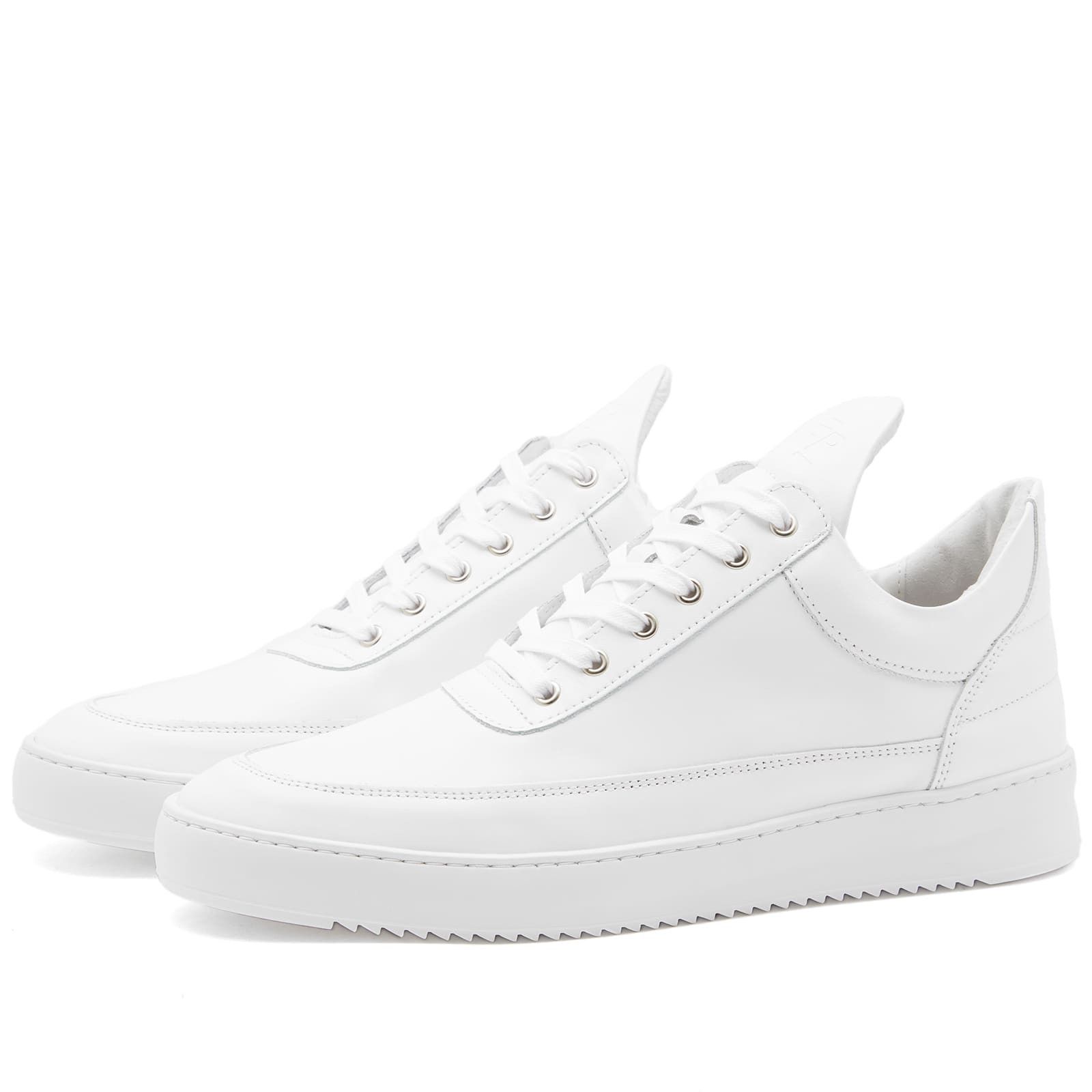 Filling Pieces FP LOW TOP RIPPLE NAPPA WHITE 25121721855 US 8.5 EU 41 Size US 8.5 / EU 41-42 - 2 Thumbnail