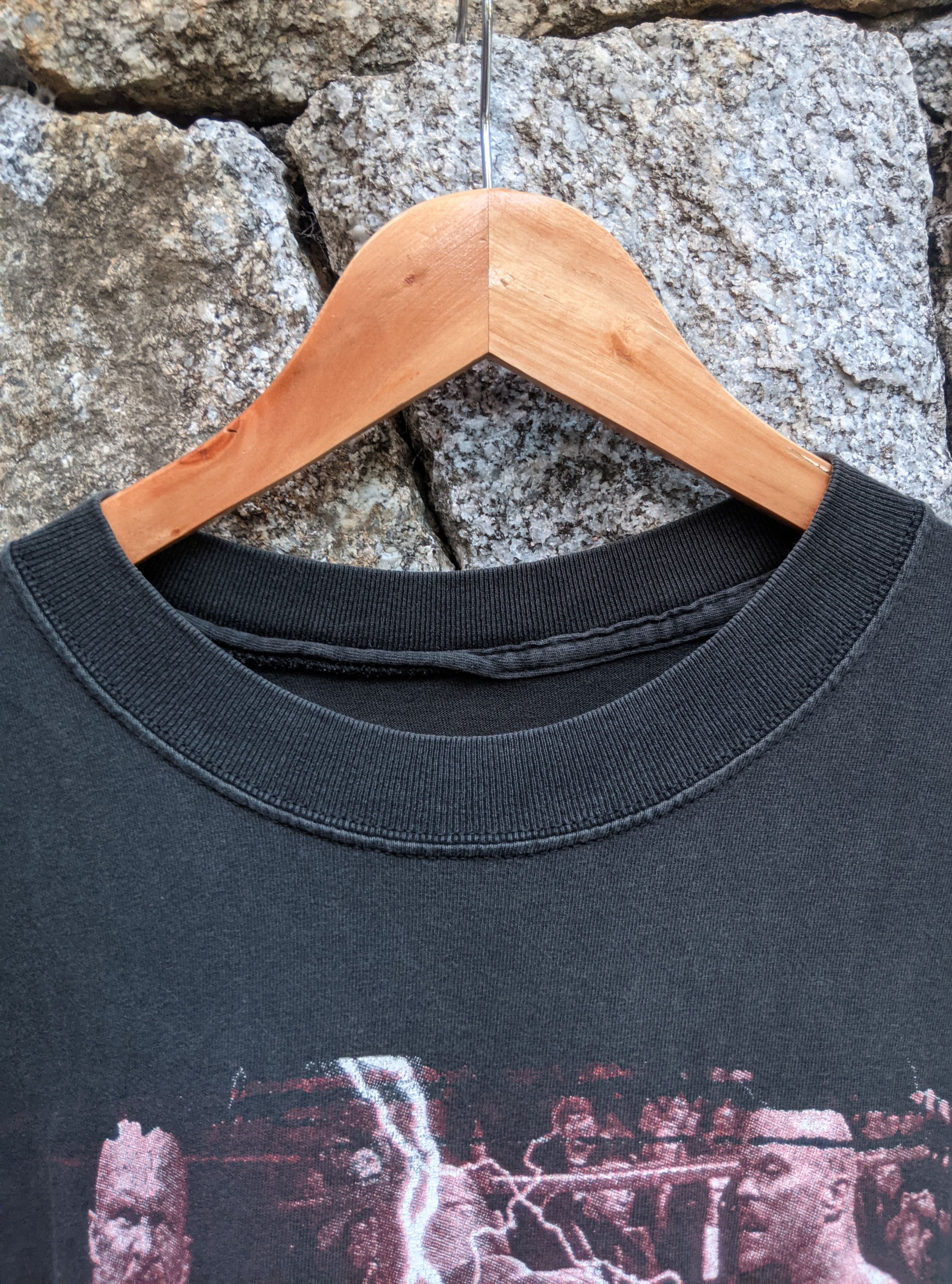 WWF Vintage 90s stone cold wwf wwe rap tee Size US XL / EU 56 / 4 - 10 Thumbnail