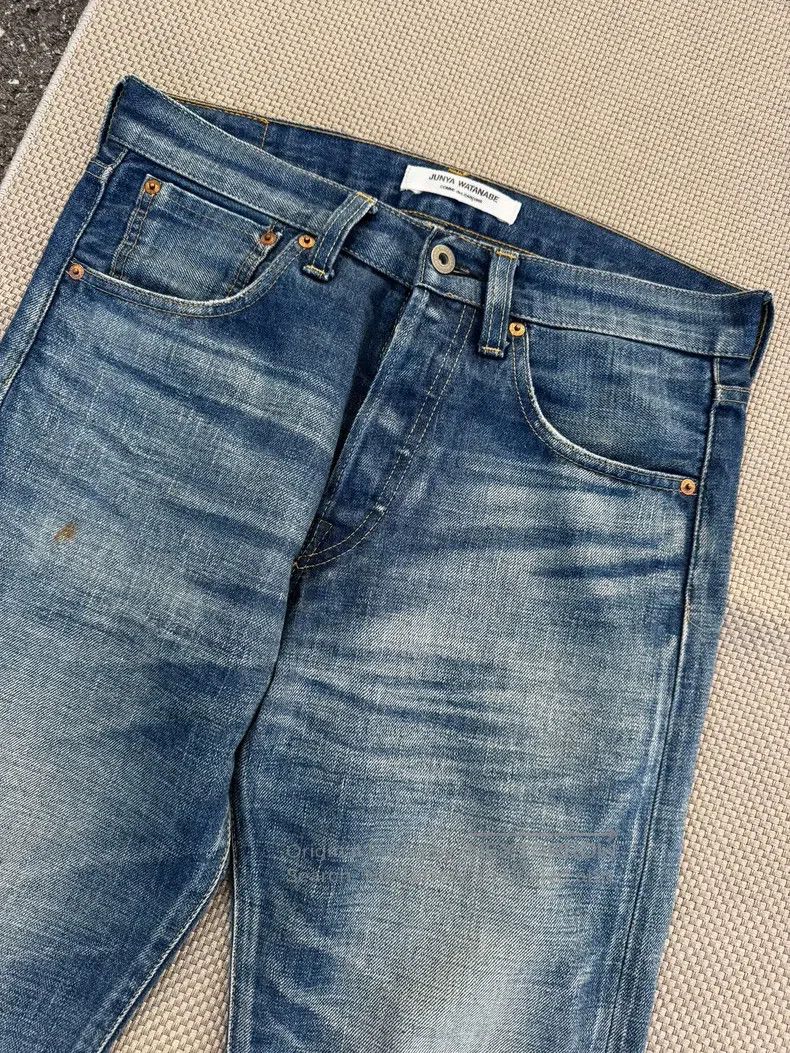 Junya Watanabe Junya Watanabe size M Distressed denim pants Size 23" - 3 Thumbnail