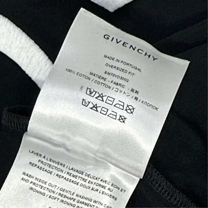 Givenchy Givenchy Givenchy Black Slim Fit Logo TShirt -2507 Size US S / EU 44-46 / 1 - 4 Thumbnail
