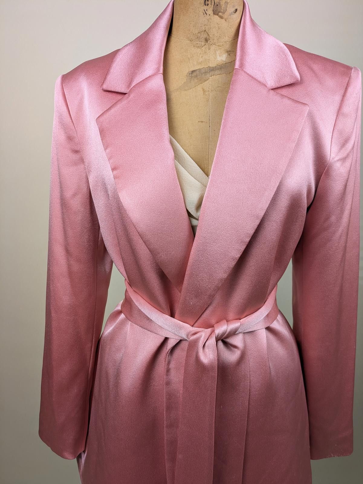 Other alice and olivia pink satin bow jacket Size M / US 6-8 / IT 42-44 - 2 Thumbnail
