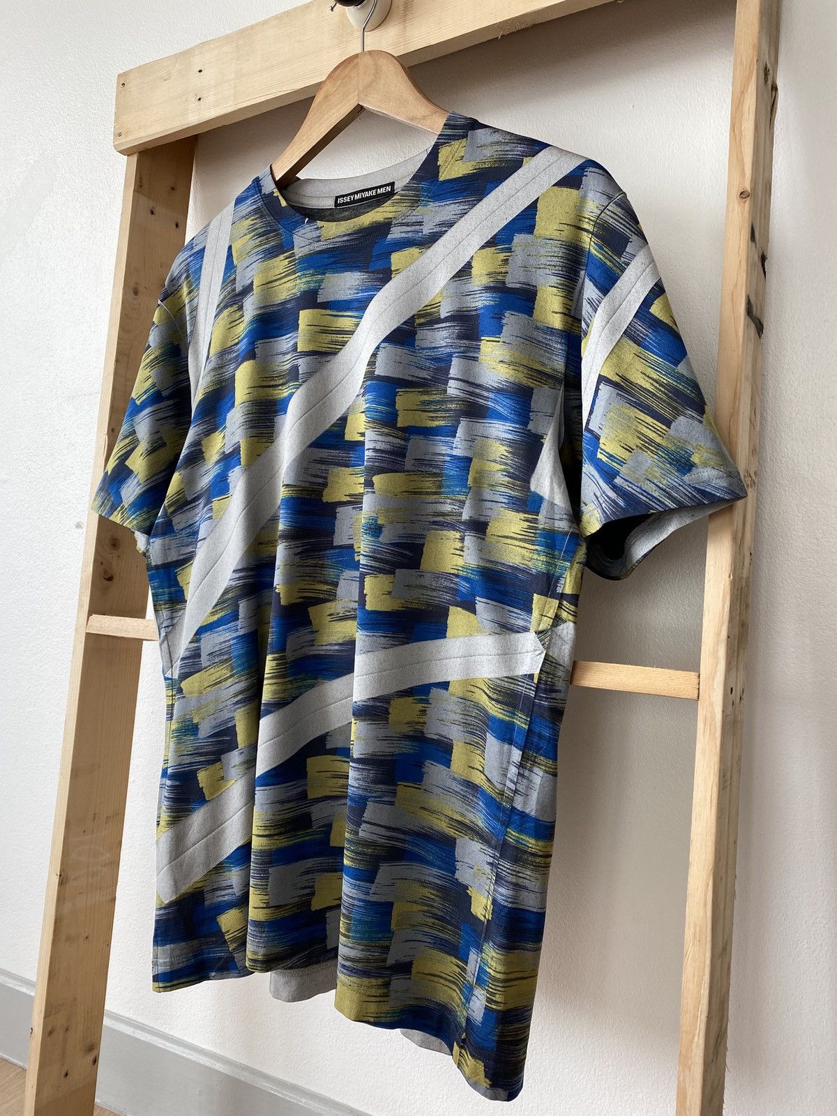 Issey Miyake Issey Miyake Overprinted Tee Size US M / EU 48-50 / 2 - 3 Thumbnail