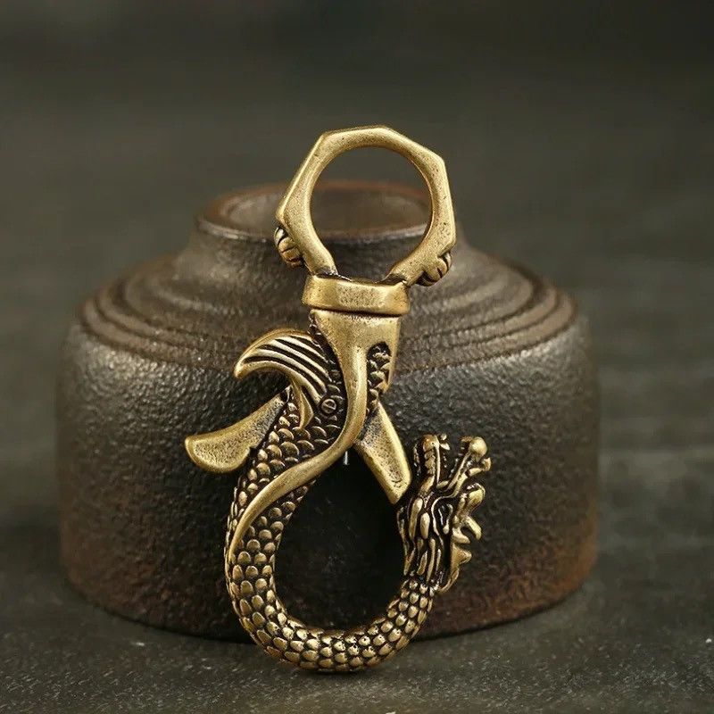 Vintage Vintage Statue Dragon Keychain Size ONE SIZE - 4 Thumbnail