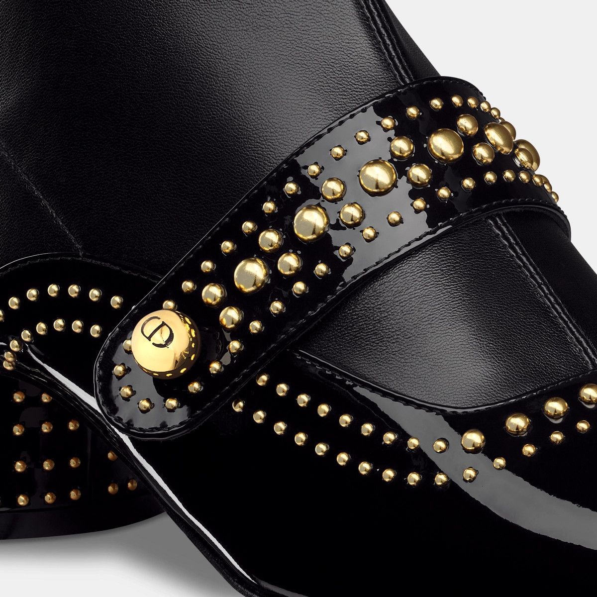 Dior o1bcso1str0226 Belle D Heeled Ankle Boot in Black Size US 6 / IT 36 - 4 Thumbnail
