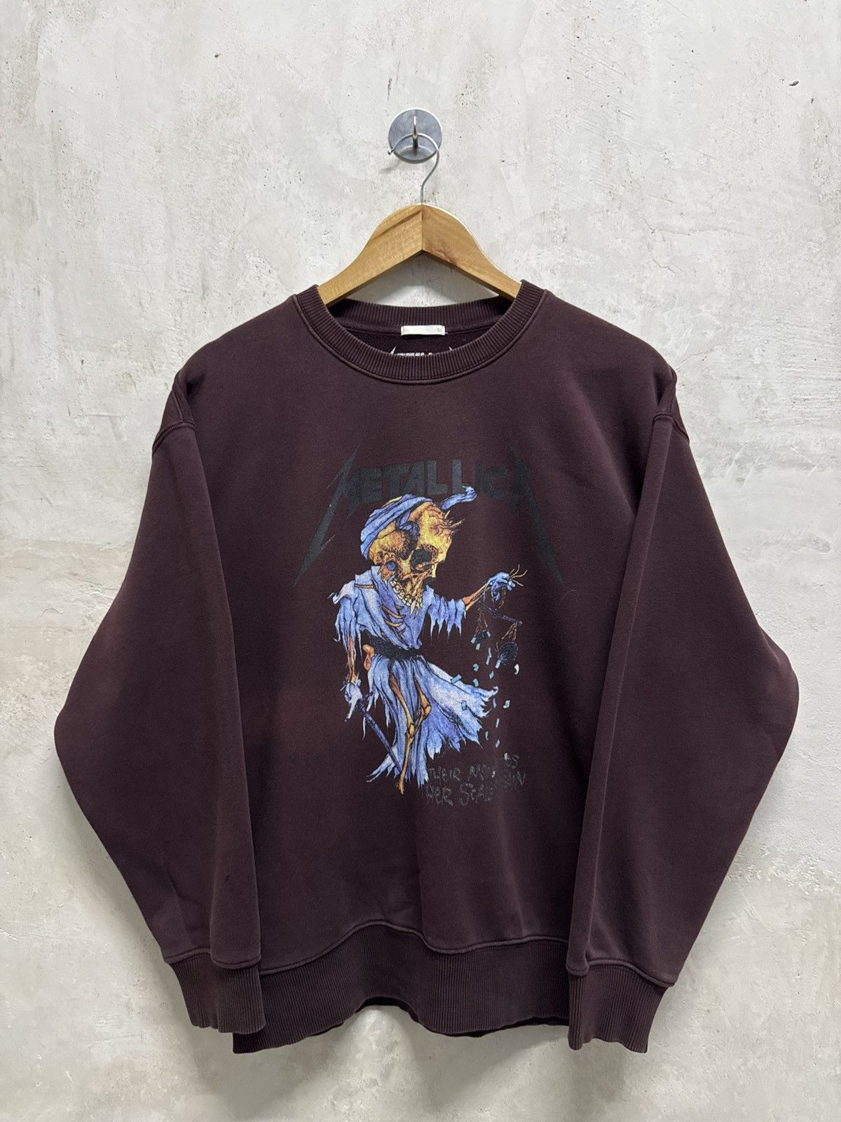 Metallica 2010s Metallica Pushead Sweatshirt Size US S / EU 44-46 / 1 - 1 Thumbnail