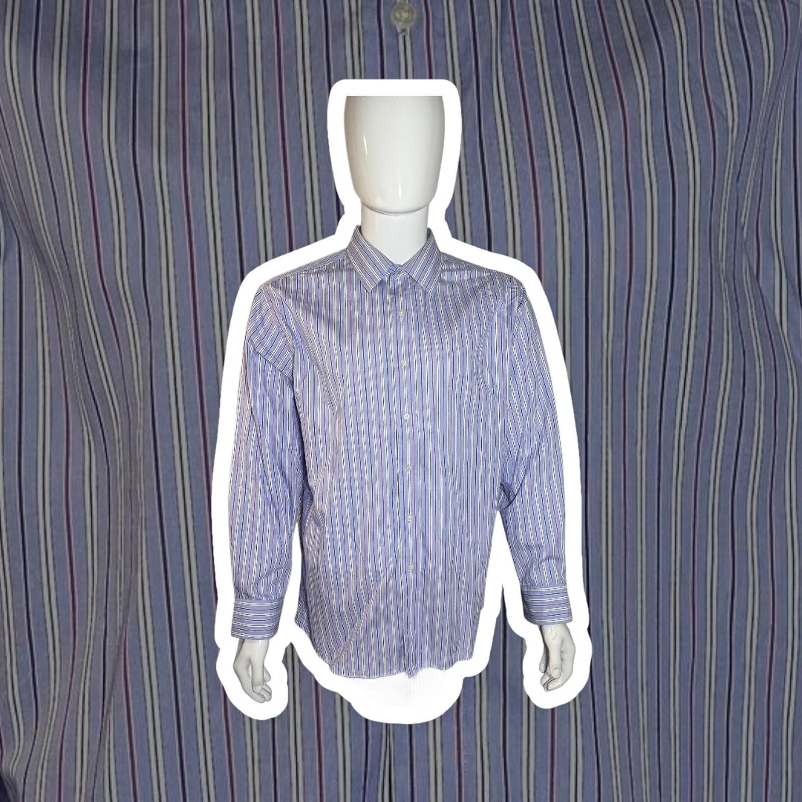 Tommy Hilfiger Tommy Hilfiger Striped Button-Up Shirt Size US M / EU 48-50 / 2 - 1 Thumbnail