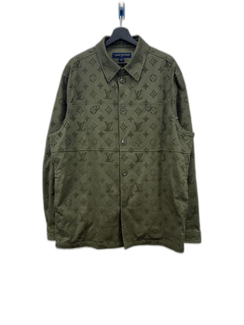 Louis Vuitton Louis Vuitton Long Sleeve Shirt with Logo -2505 Size US XXL / EU 58 / 5 - 1 Thumbnail