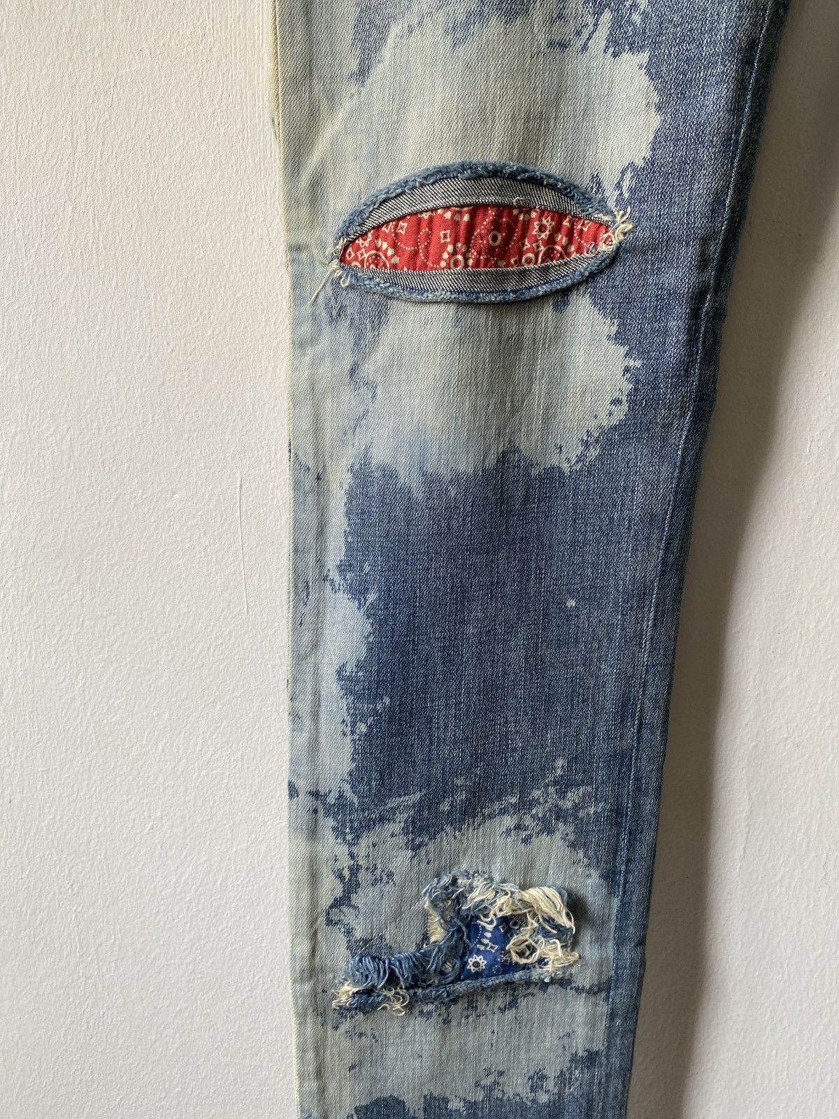 Japanese Brand × MNML Japanese Brand MNML Strechable Skinny Jeans Size US 31 - 6 Thumbnail