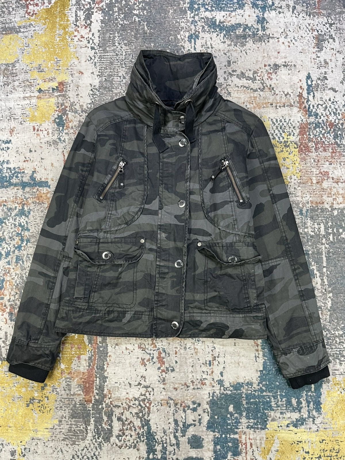 NEXT Archive🔥Next Apocalypse Camouflage Bono Short Jacket Size XL / US 12-14 / IT 48-50 - 5 Thumbnail
