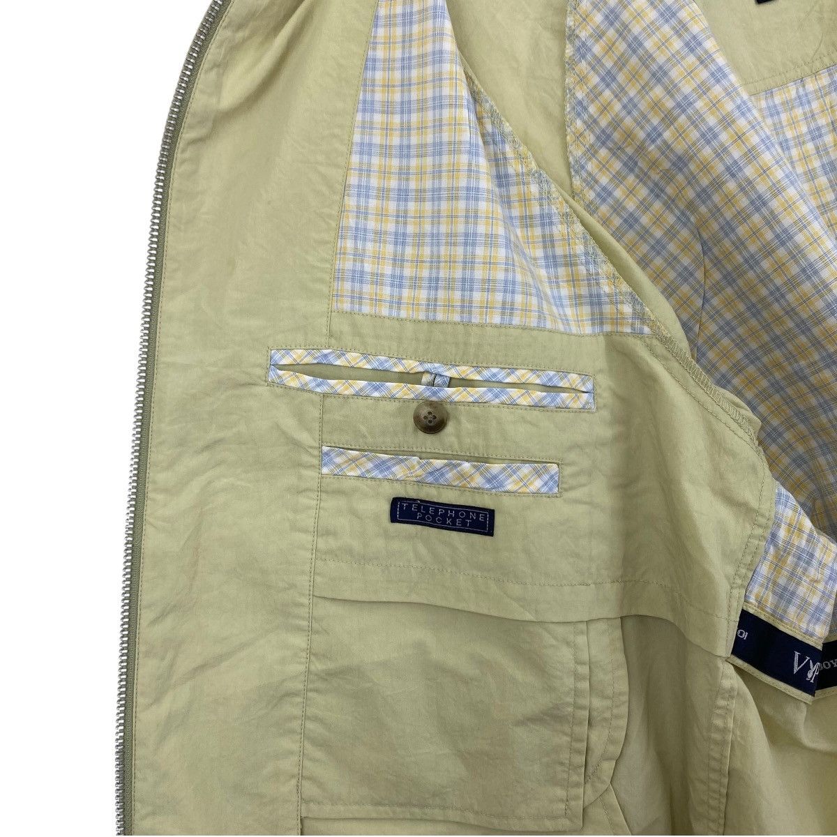 Playboy VIP PLAYBOY Collection Plain Beige Bomber Jacket Size US L / EU 52-54 / 3 - 7 Thumbnail