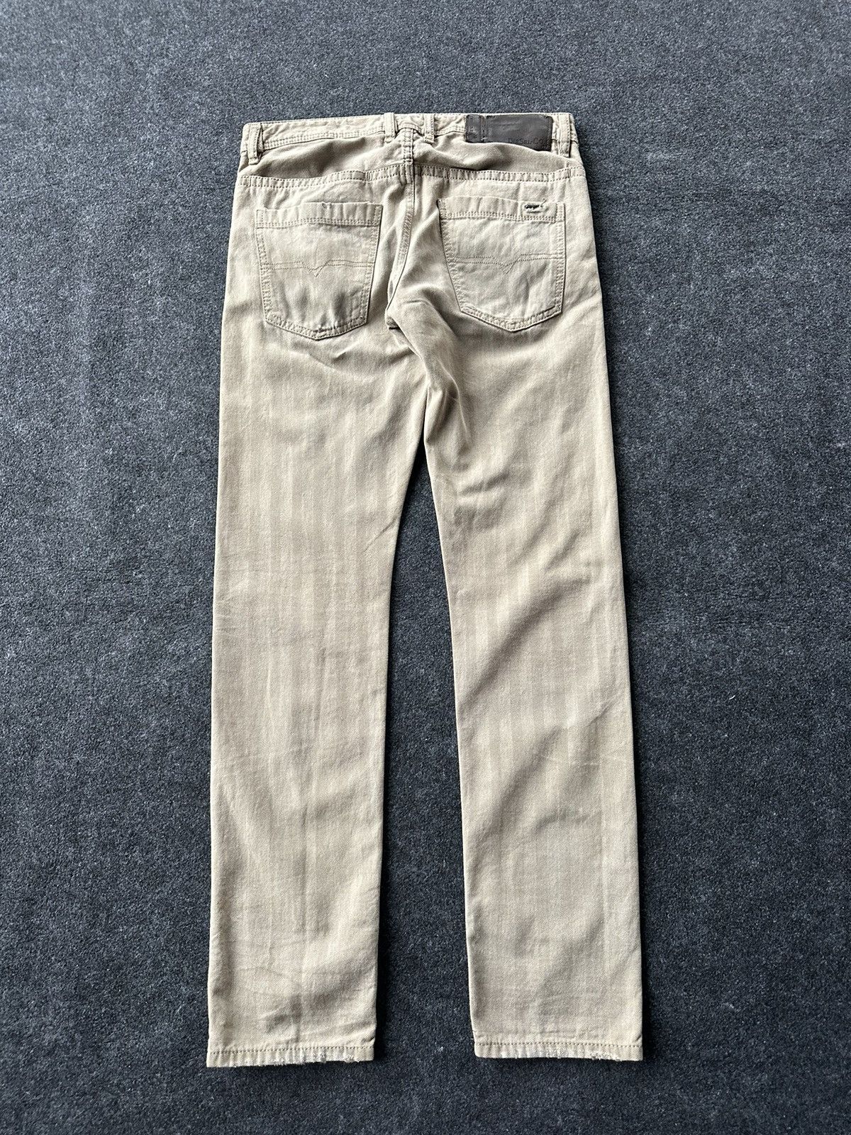 Diesel Rare Diesel Industry Italy Rare Brown Denim 31x34 D200 Size US 31 - 4 Thumbnail