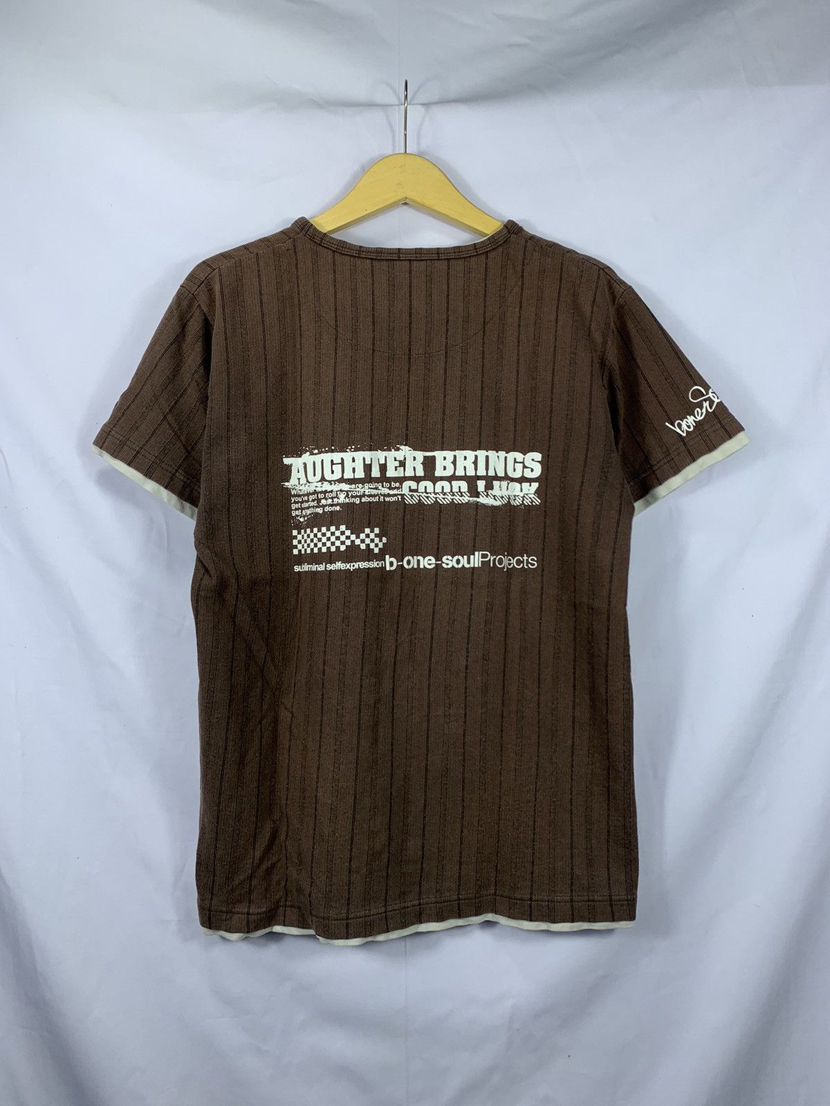 Hysteric Glamour B one soul Double Layers Gothic Poem Sleeve Size US L / EU 52-54 / 3 - 2 Thumbnail
