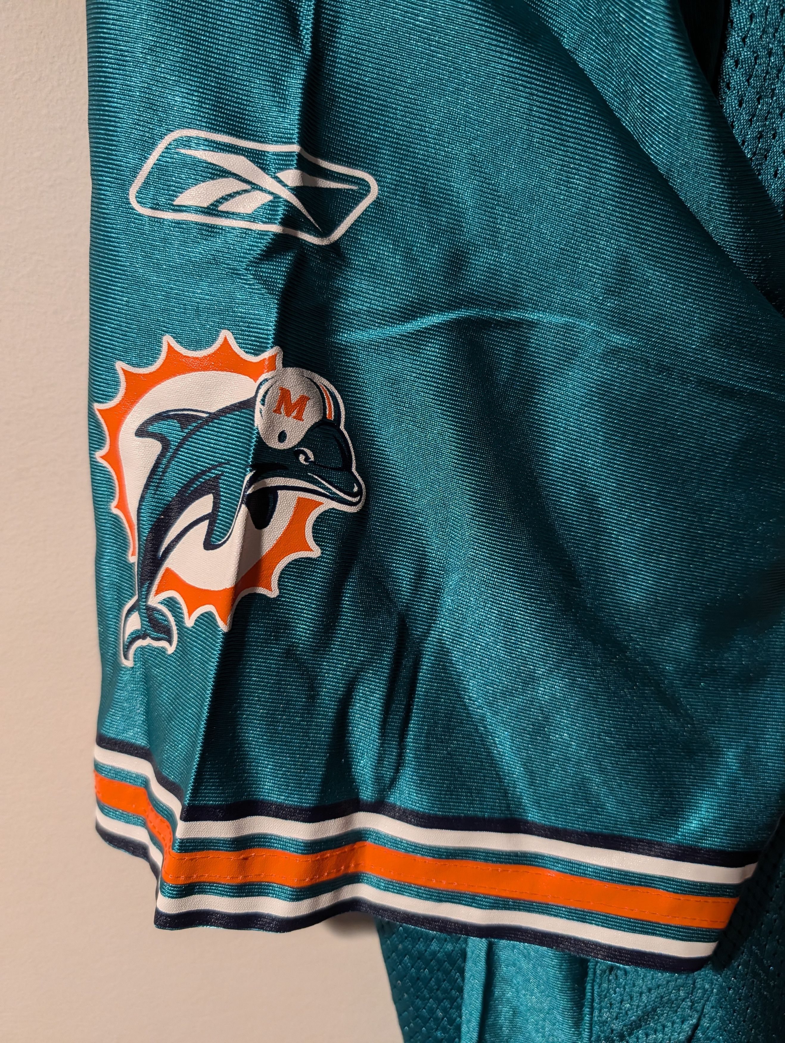 NFL Reebok NFL Equipment Chad Pennington Miami Dolphins Jersey Size US L / EU 52-54 / 3 - 11 Thumbnail