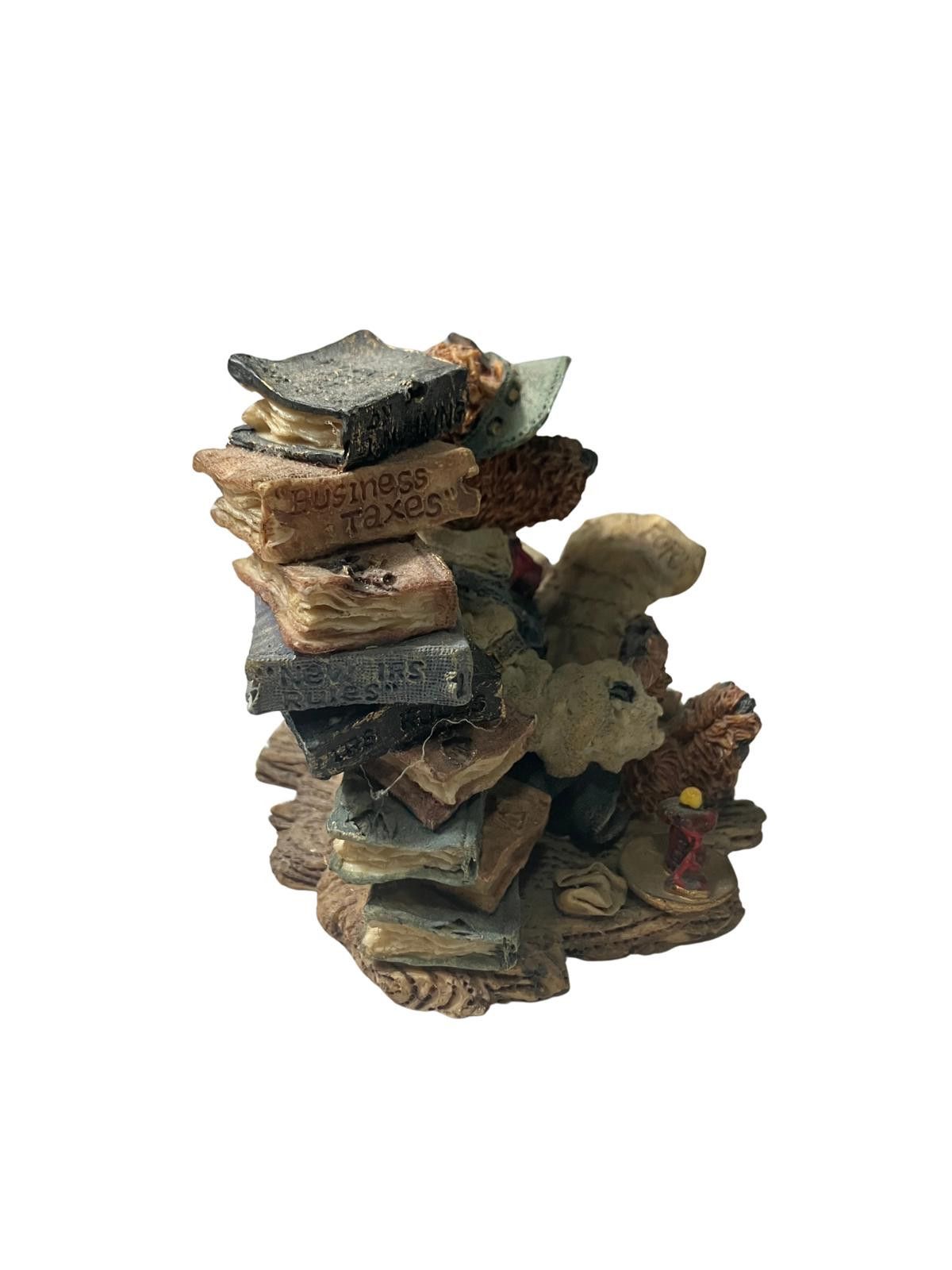 Other Boyds Bears Handcrafted Bear Figurine with Books Sculpture Size ONE SIZE - 4 Thumbnail