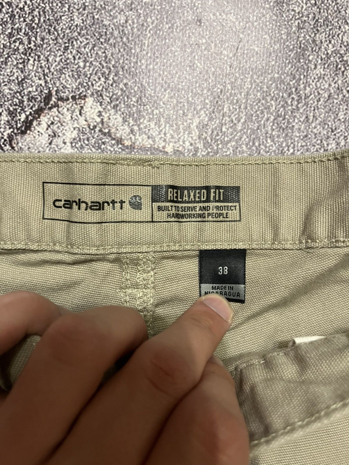 Carhartt × Vintage vintage carhartt carpenter shorts Size US 38 / EU 54 - 3 Thumbnail