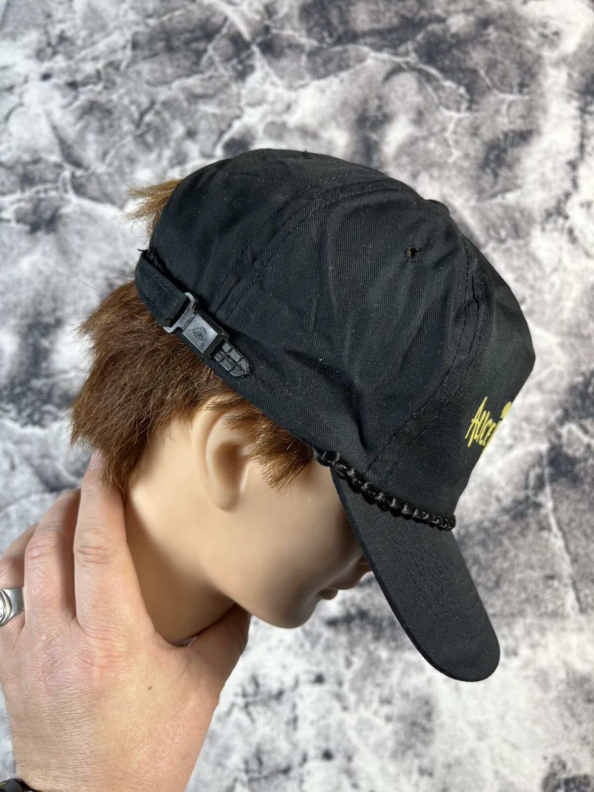 Band Tees Vintage 90s Alice In Chains Hat Grunge Snapback Rare Korea Size ONE SIZE - 12 Thumbnail