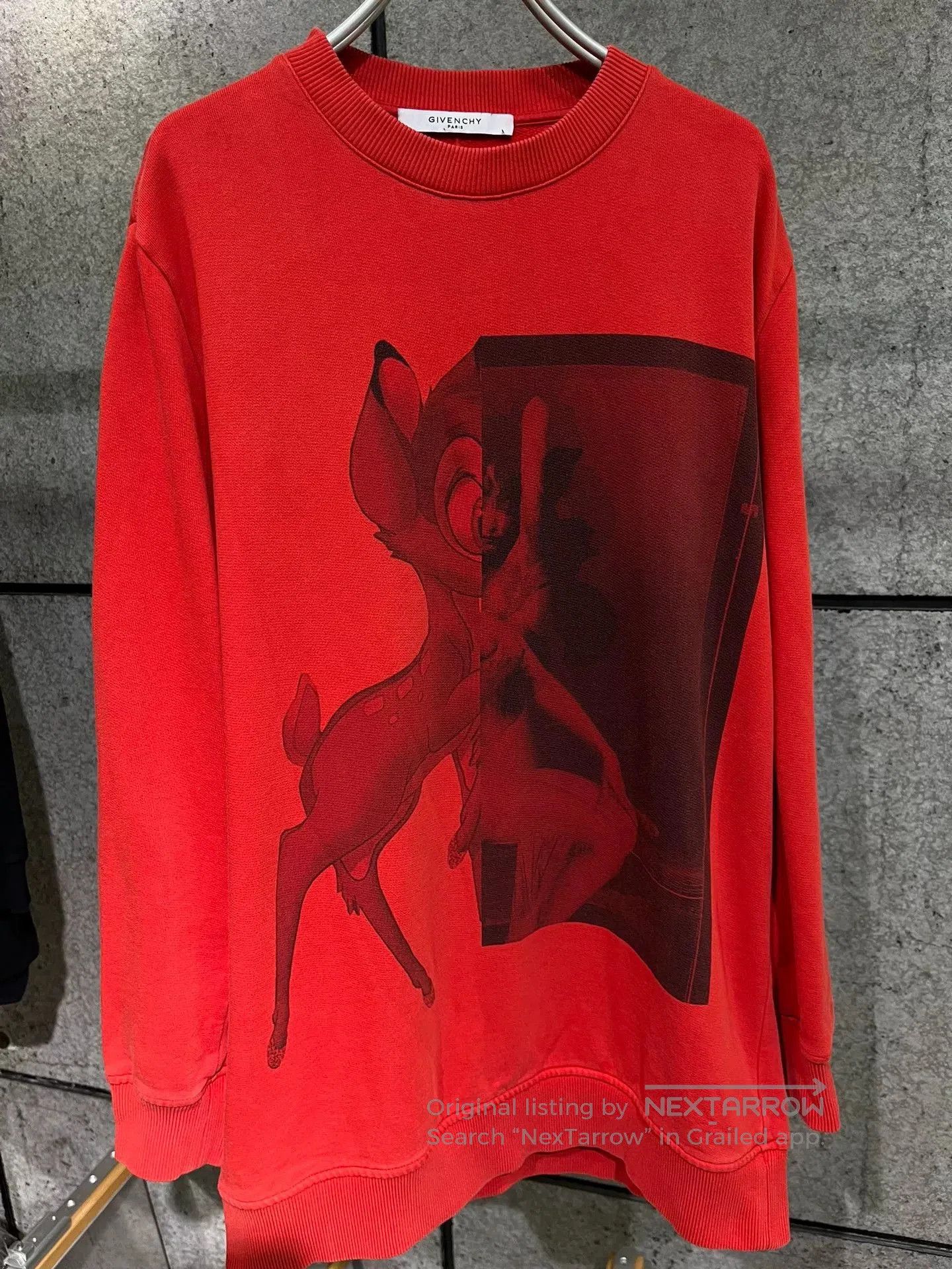 Givenchy Givenchy Red Deer Sweatshirt. Size US S / EU 44-46 / 1 - 1 Thumbnail