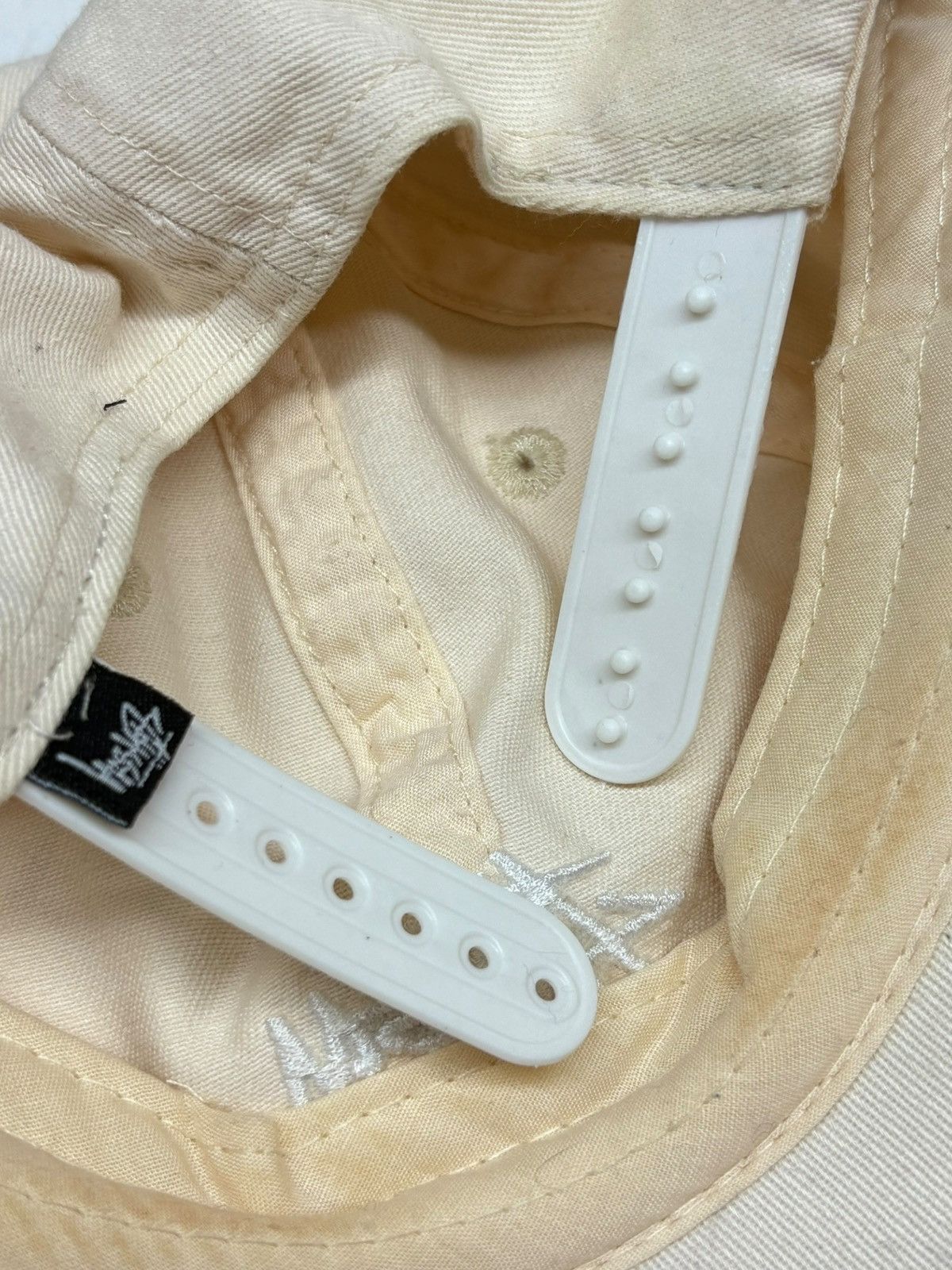 Stussy Stussy Streetwear Cap White Logo Size ONE SIZE - 8 Thumbnail