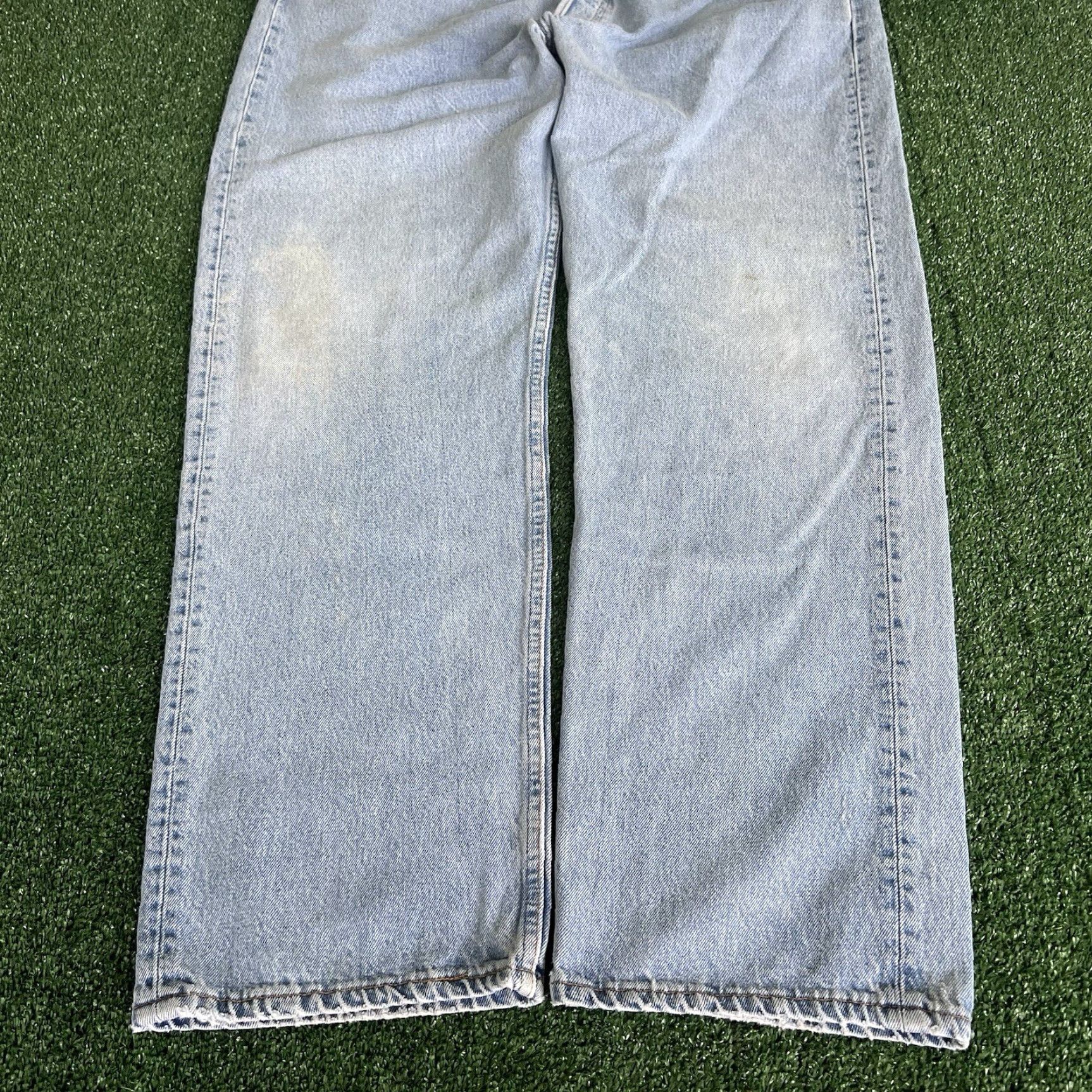 Levi's **Vintage 90s Levi's 501 Light Blue USA Button Fly Jeans 41x31"** User: Vintage 90s Levi's 501 Light Blue USA Button Fly Jeans 41x31" Size US 41 - 7 Thumbnail