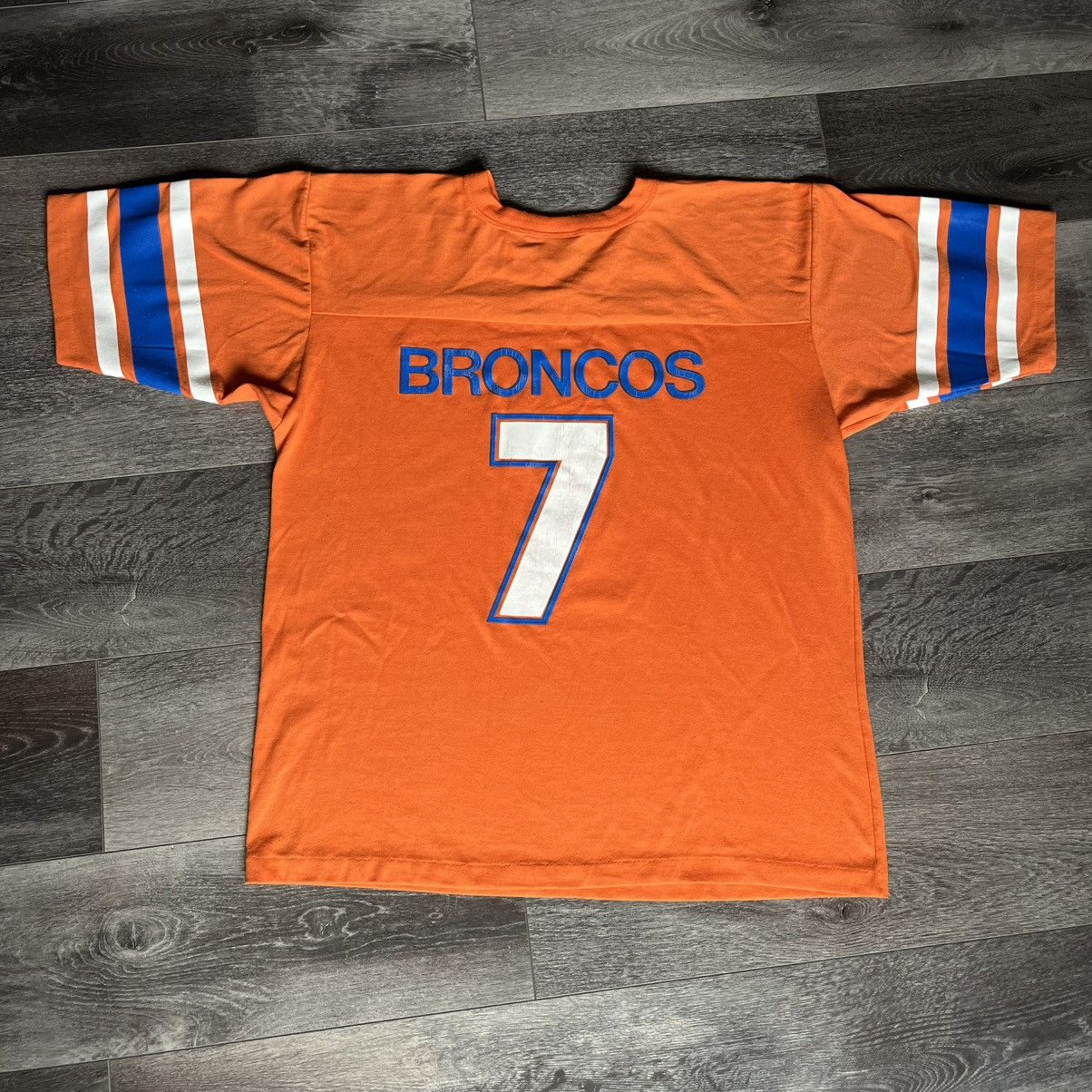 Salem Sportswear Vintage 1980s NFL Salem Sportswear John Elway Broncos Jersey Size US L / EU 52-54 / 3 - 2 Thumbnail