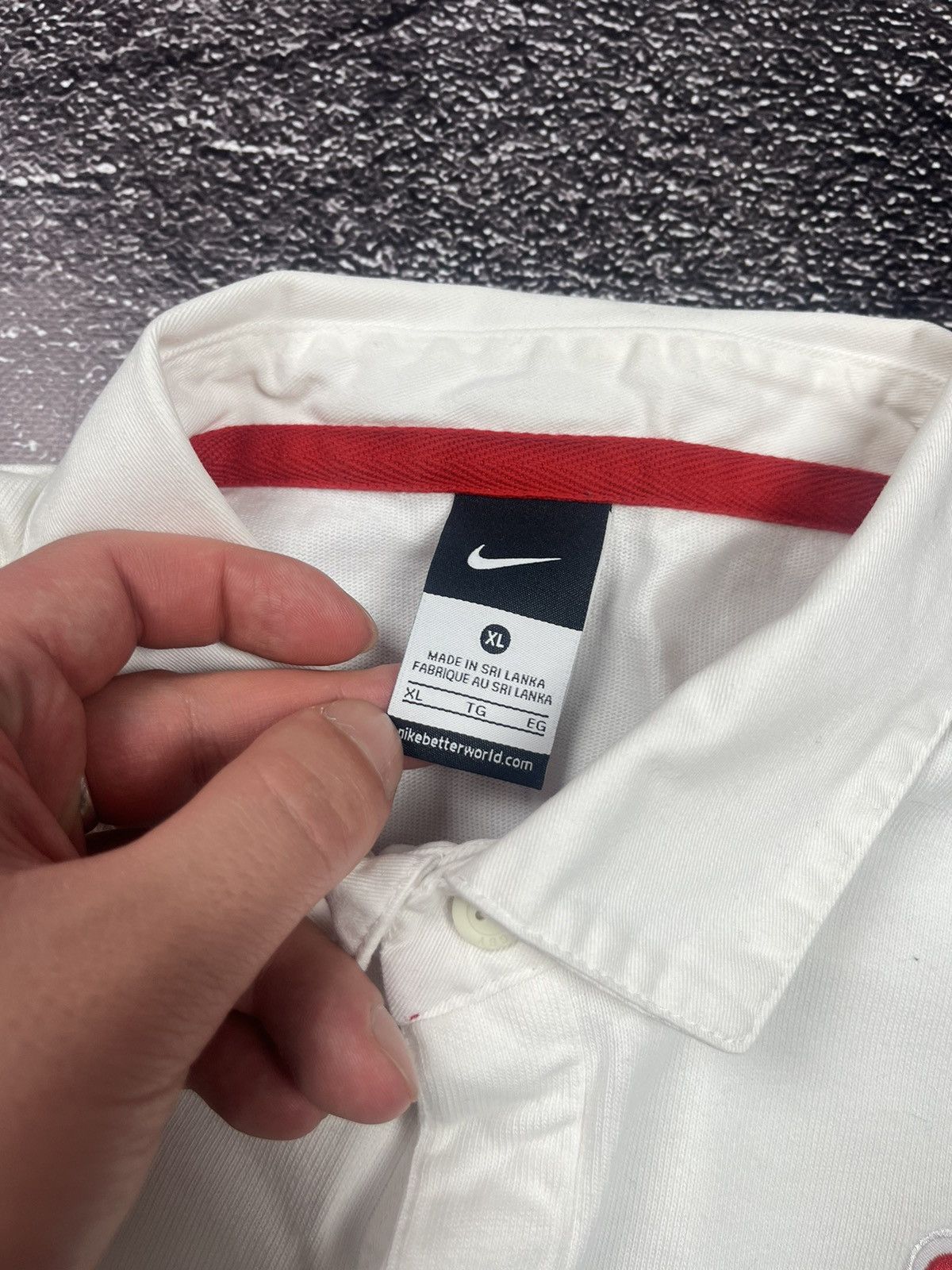 Nike Nike England Rugby League #13 Vintage Soccer Long Sleeve Y2K Size US XL / EU 56 / 4 - 11 Thumbnail