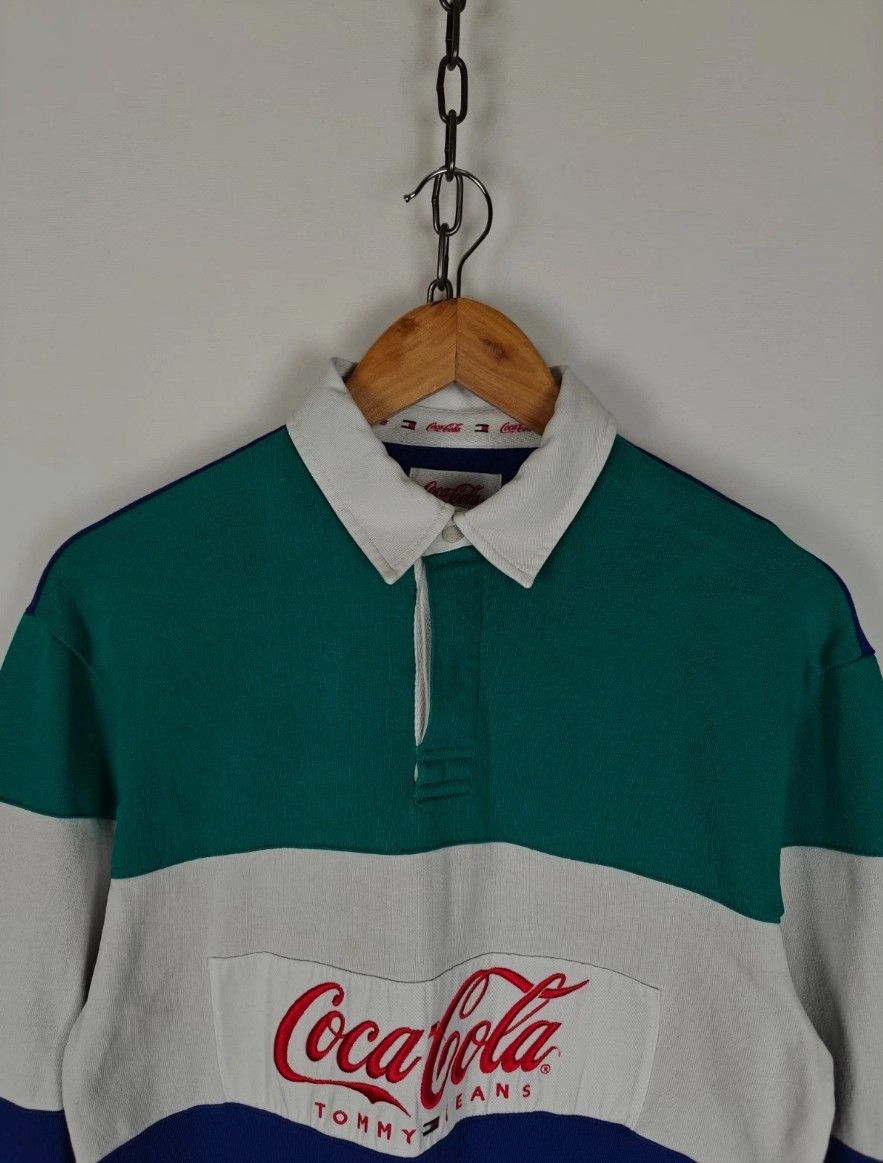 Tommy Hilfiger Tommy Hilfiger x Coca Cola Sweatshirt Collared Logo XS Size US XS / EU 42 / 0 - 2 Thumbnail