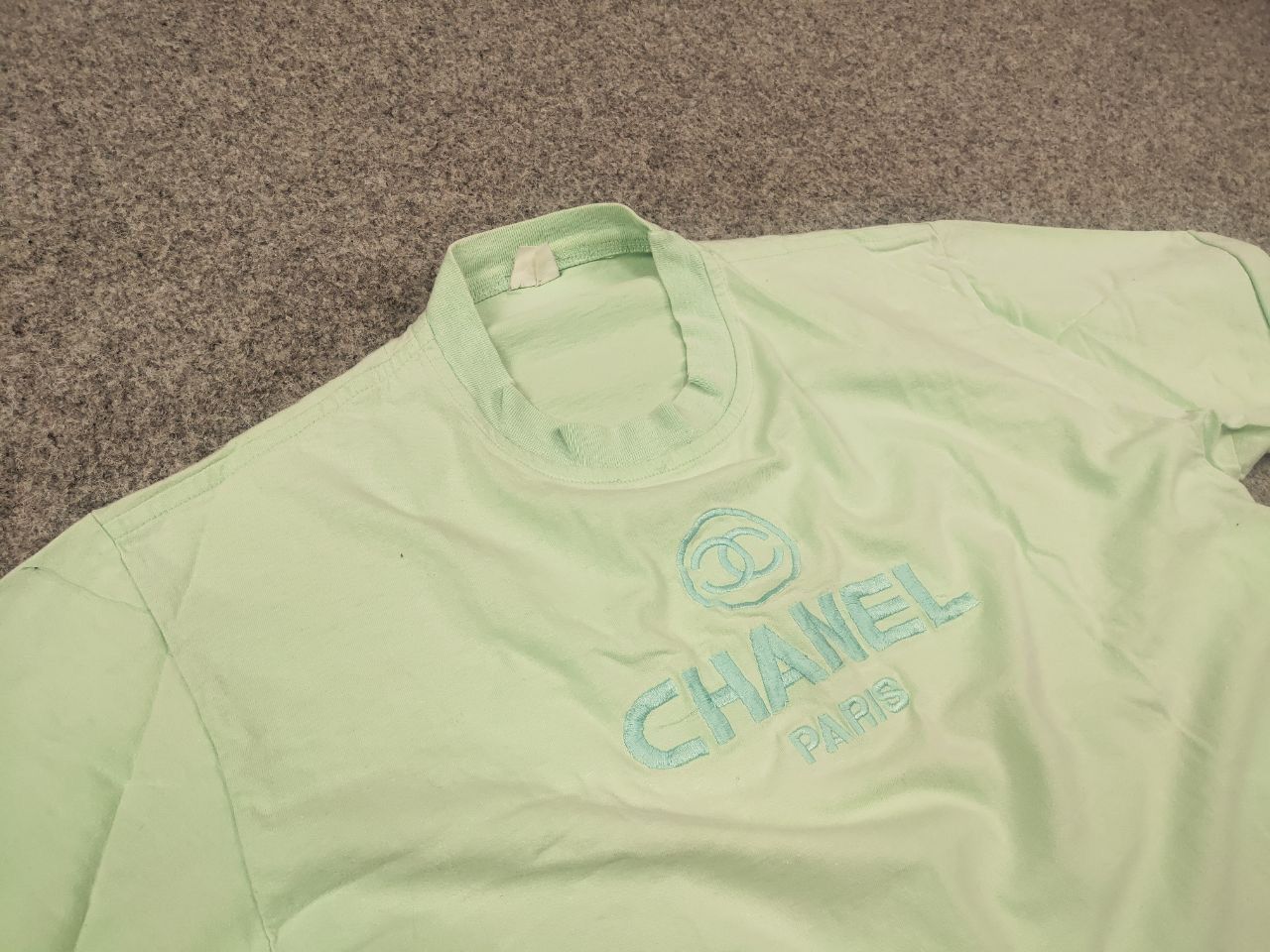 Vintage Chanel Vintage 80s Bootleg Logo mint T Shirt Single Stitch Size US M / EU 48-50 / 2 - 5 Thumbnail