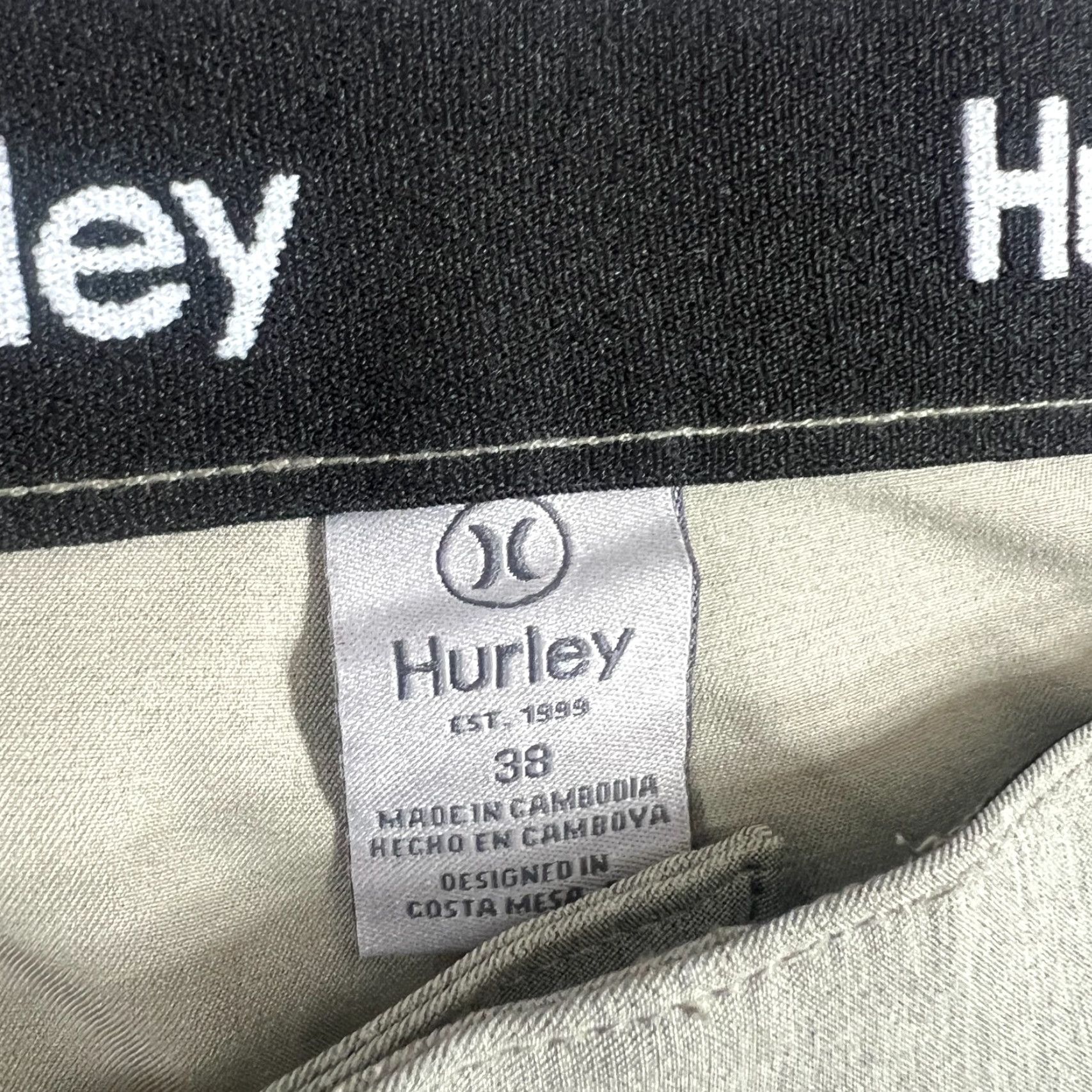 Hurley Hurley Men's Shorts Hybrid Walkshort Golf Size 38 Green Color Size US 38 / EU 54 - 4 Thumbnail