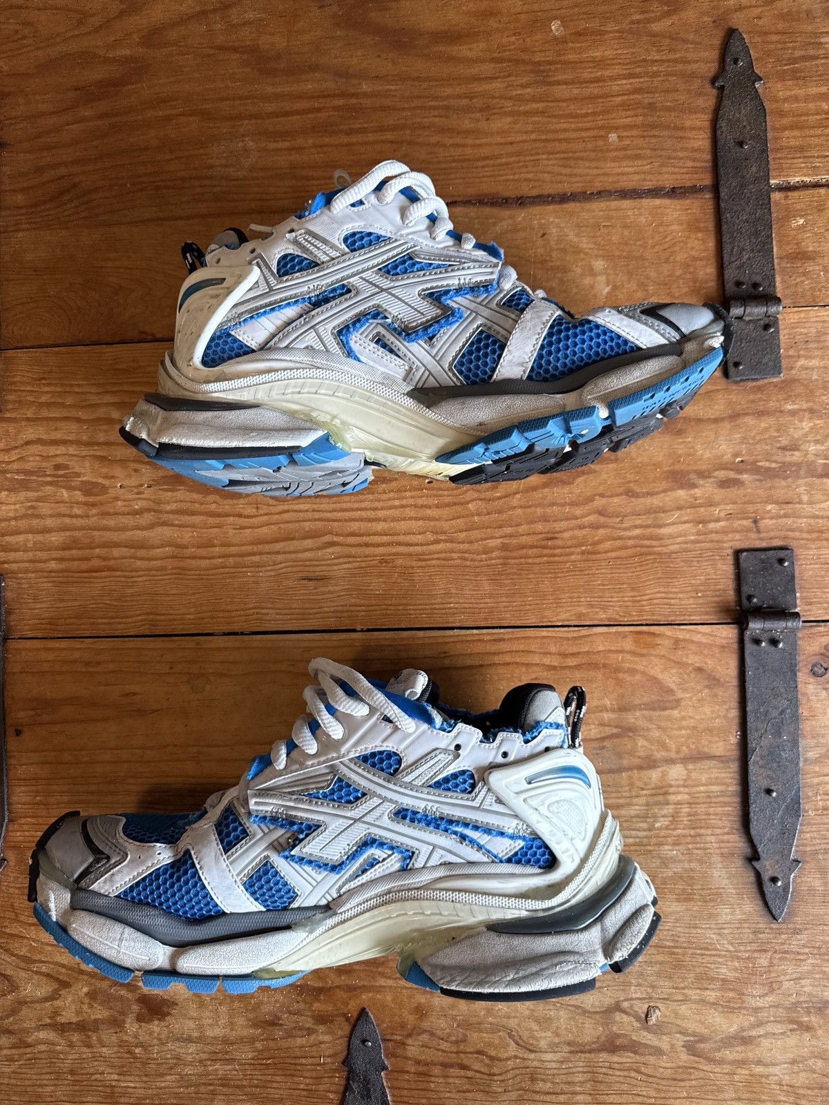 Balenciaga Balenciaga runner paneled sneakers Size US 10 / EU 43 - 4 Thumbnail