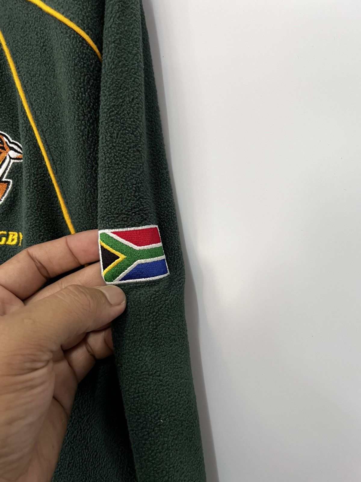 Canterbury of New Zealand 🔥 Canterbury S.Africa Springbok Rugby Club Half zip Sweat S Size US XS / EU 42 / 0 - 5 Thumbnail