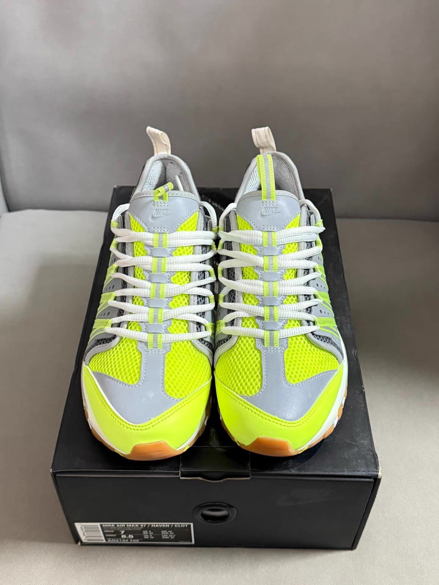 Nike Nike Air Max 97 x CLOT Collab Running Shoes Ｑ20 Size US 7 / EU 40 - 2 Thumbnail