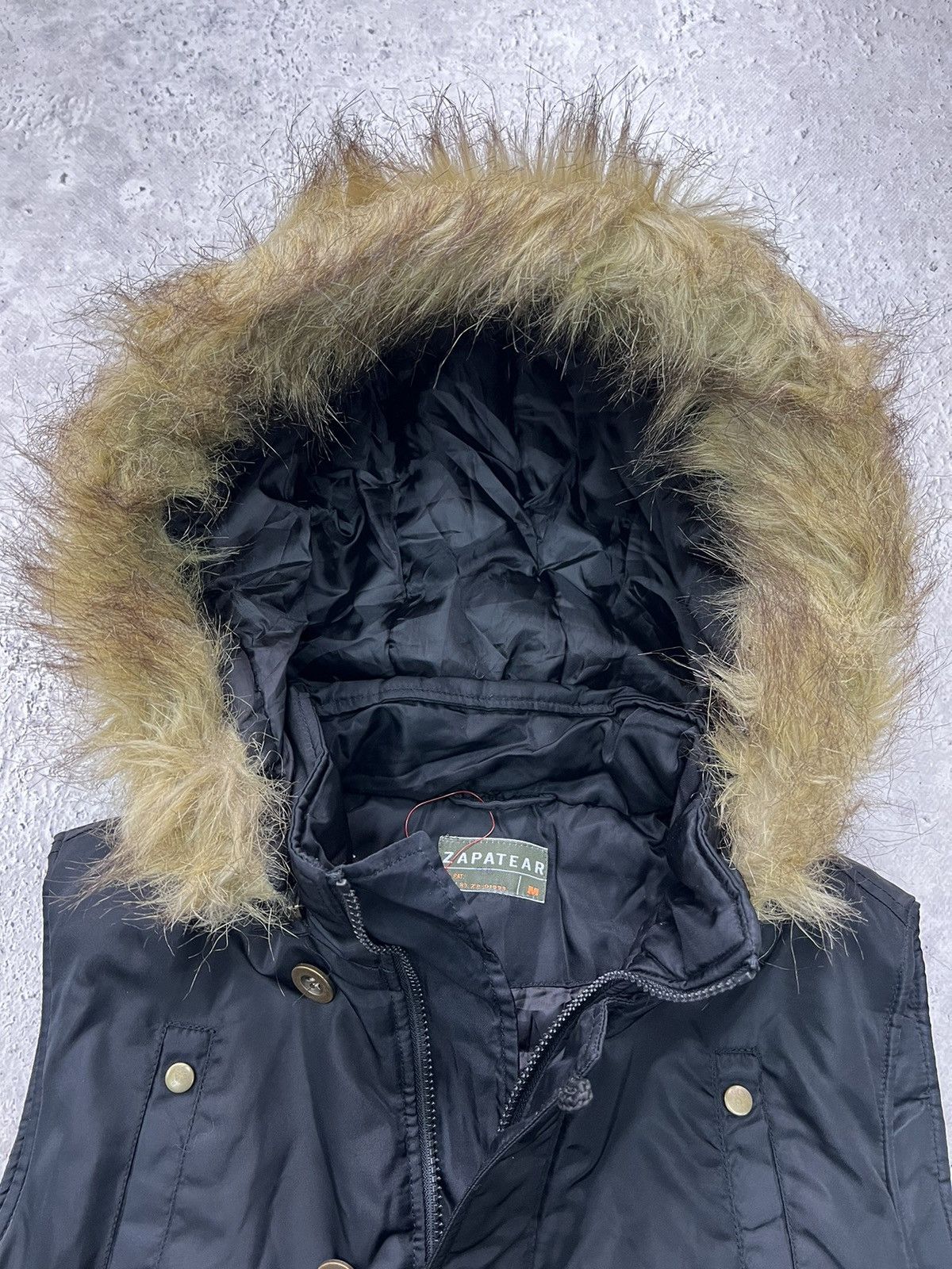 Hysteric Glamour × If Six Was Nine × Le Grande Bleu (L.G.B.) 2000s Japanese Punk Grunge Fur VEST Jacket opium style Size US M / EU 48-50 / 2 - 7 Thumbnail