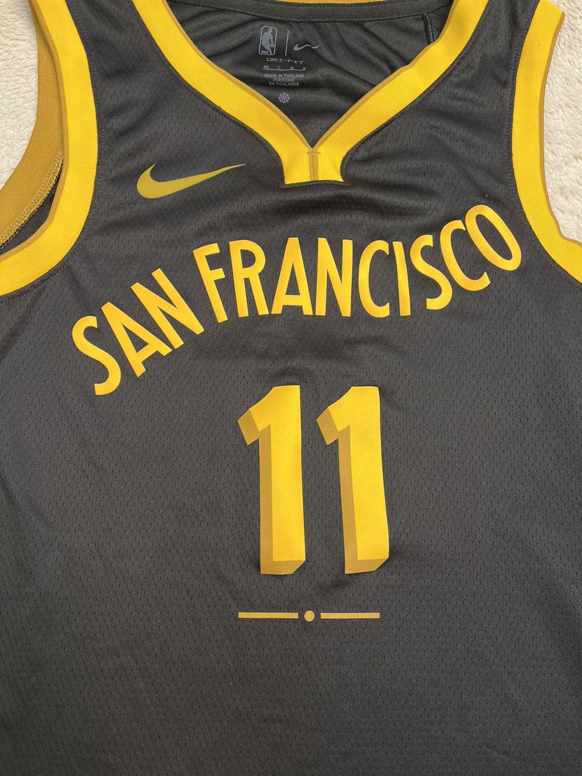 Nike Nike NBA Golden State Warriors Klay Thompson City Jersey Size US L / EU 52-54 / 3 - 2 Thumbnail