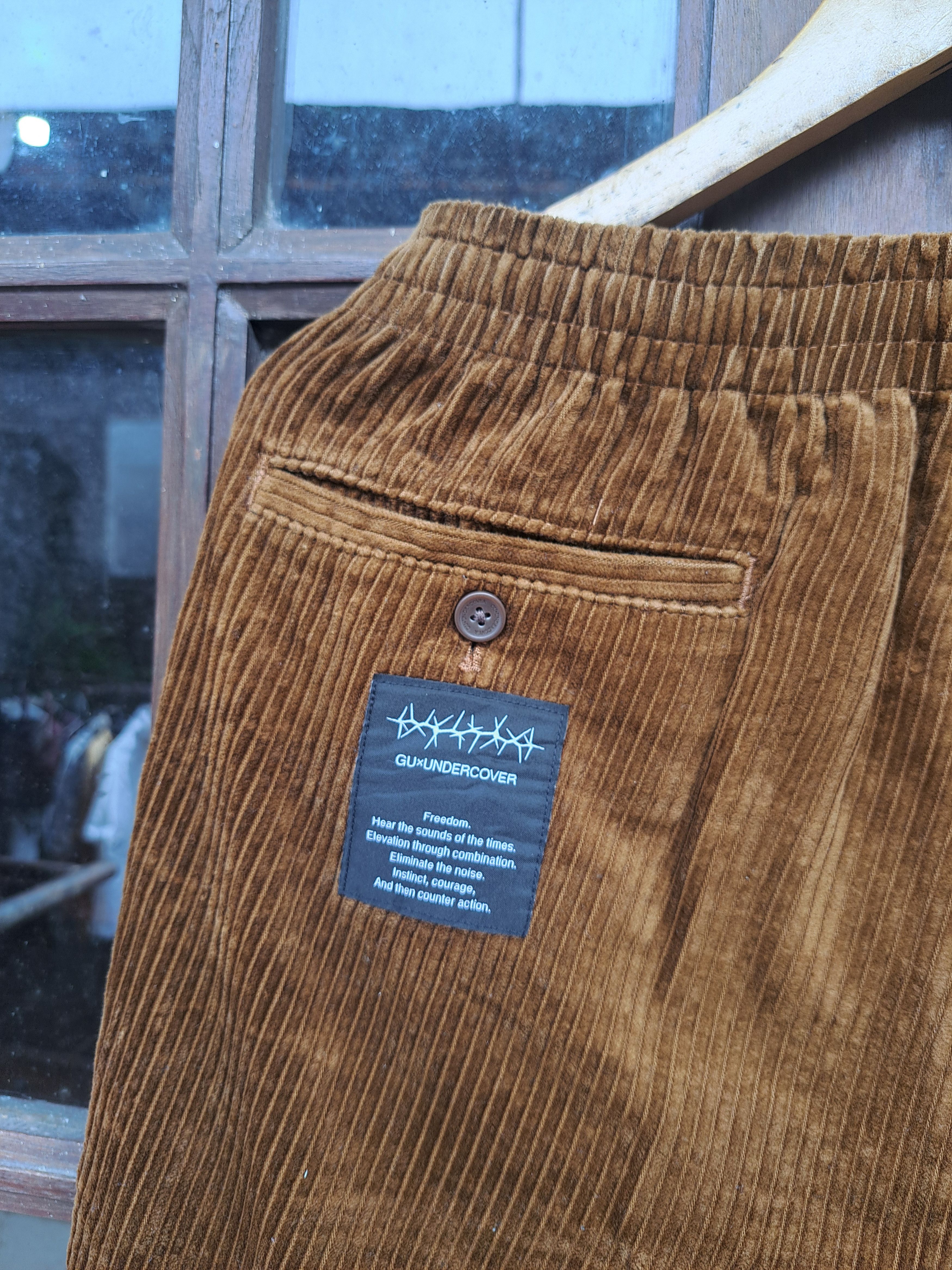 GU × Undercover GU x Undercover Corduroy Baggy Pants Mens Small Size US 30 / EU 46 - 3 Thumbnail