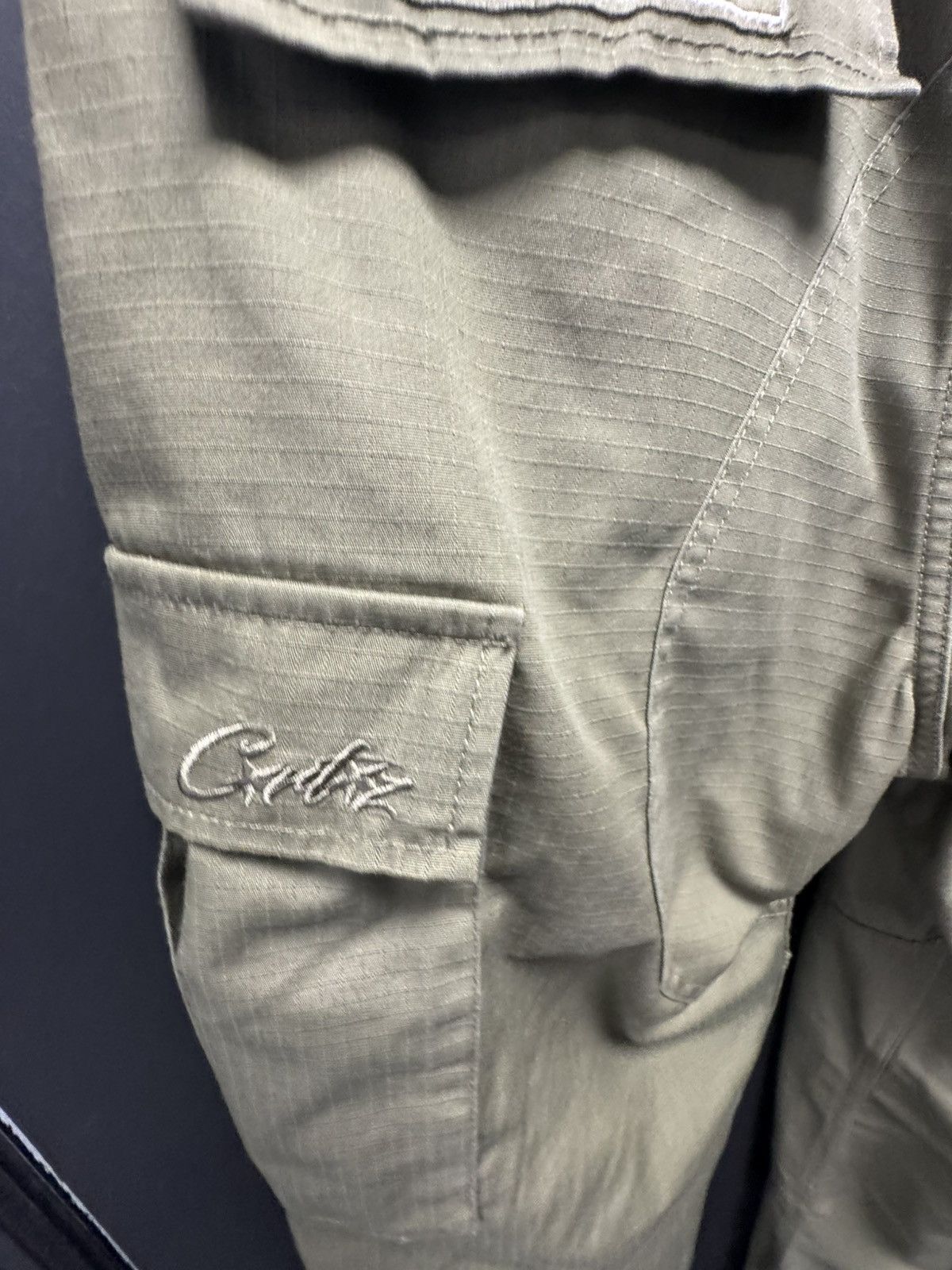 Corteiz Corteiz Guerillaz Cargo Pants Tonal Khaki Size US 32 / EU 48 - 6 Thumbnail