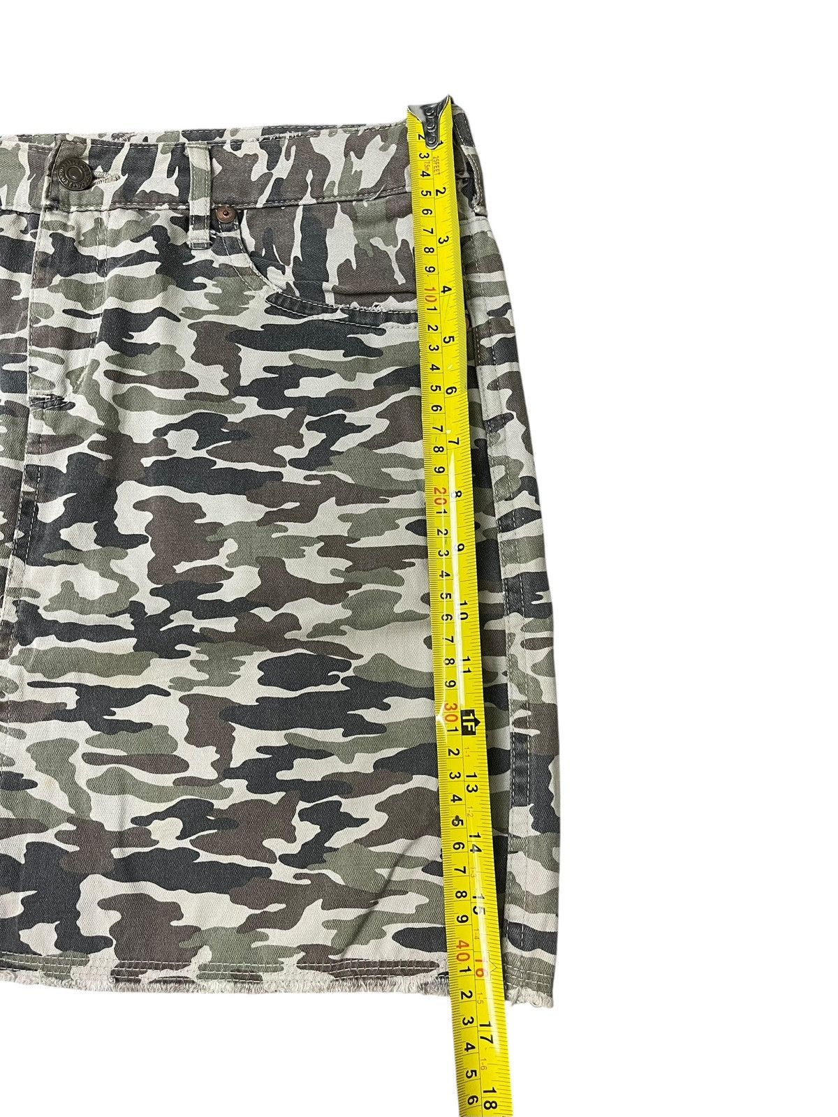 Evisu Vintage Evisu Donna Yamane Camouflage Mini Skirt Size 31" - 6 Thumbnail