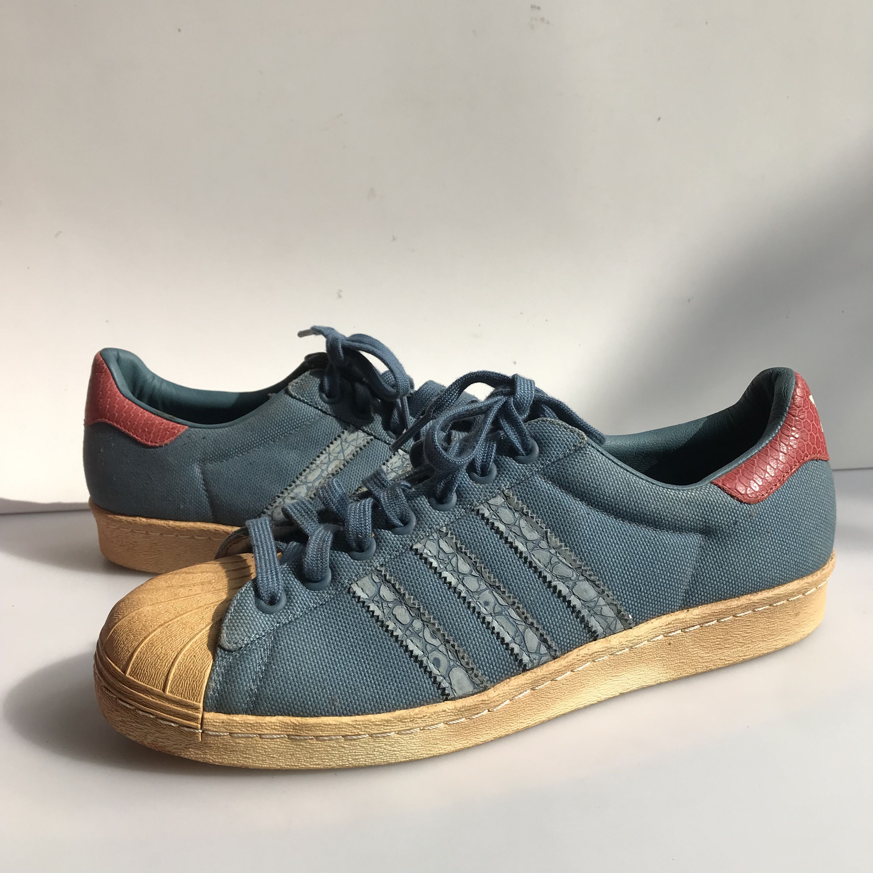 Adidas Adidas SAMPLE SUPERSTAR 80S ANIMAL ODDITY SHOES Nos Size US 9 / EU 42 - 9 Thumbnail